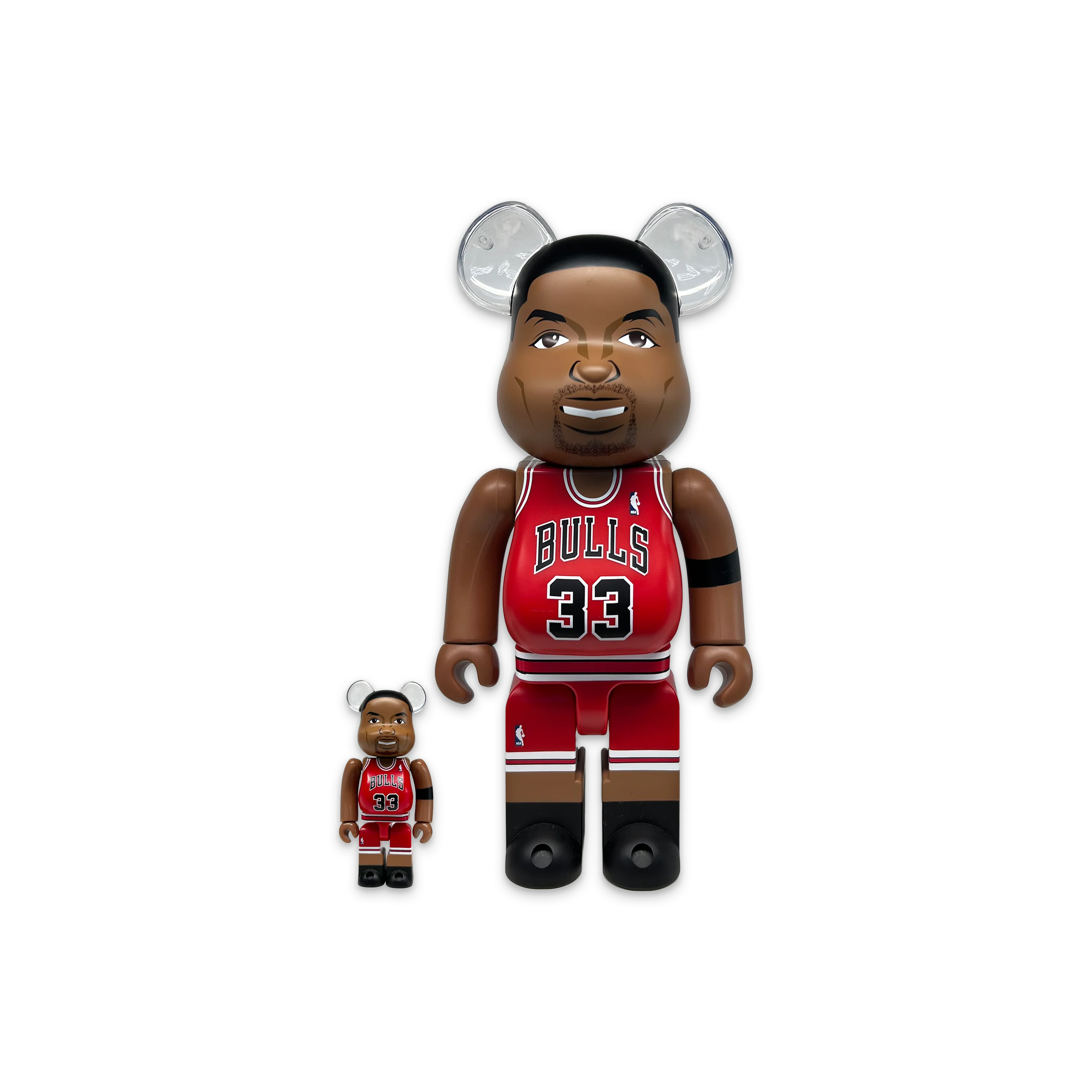 Scottie Pippen Chicago Bulls Bearbrick 400% & 100%
