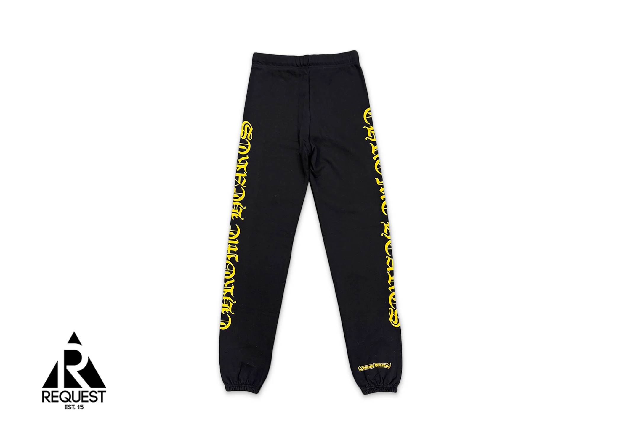 Script Sweatpants "Black Yellow" - Image 2