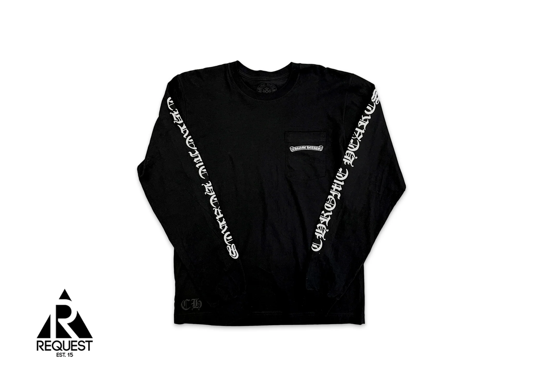 Scroll L/S Tee "Black"