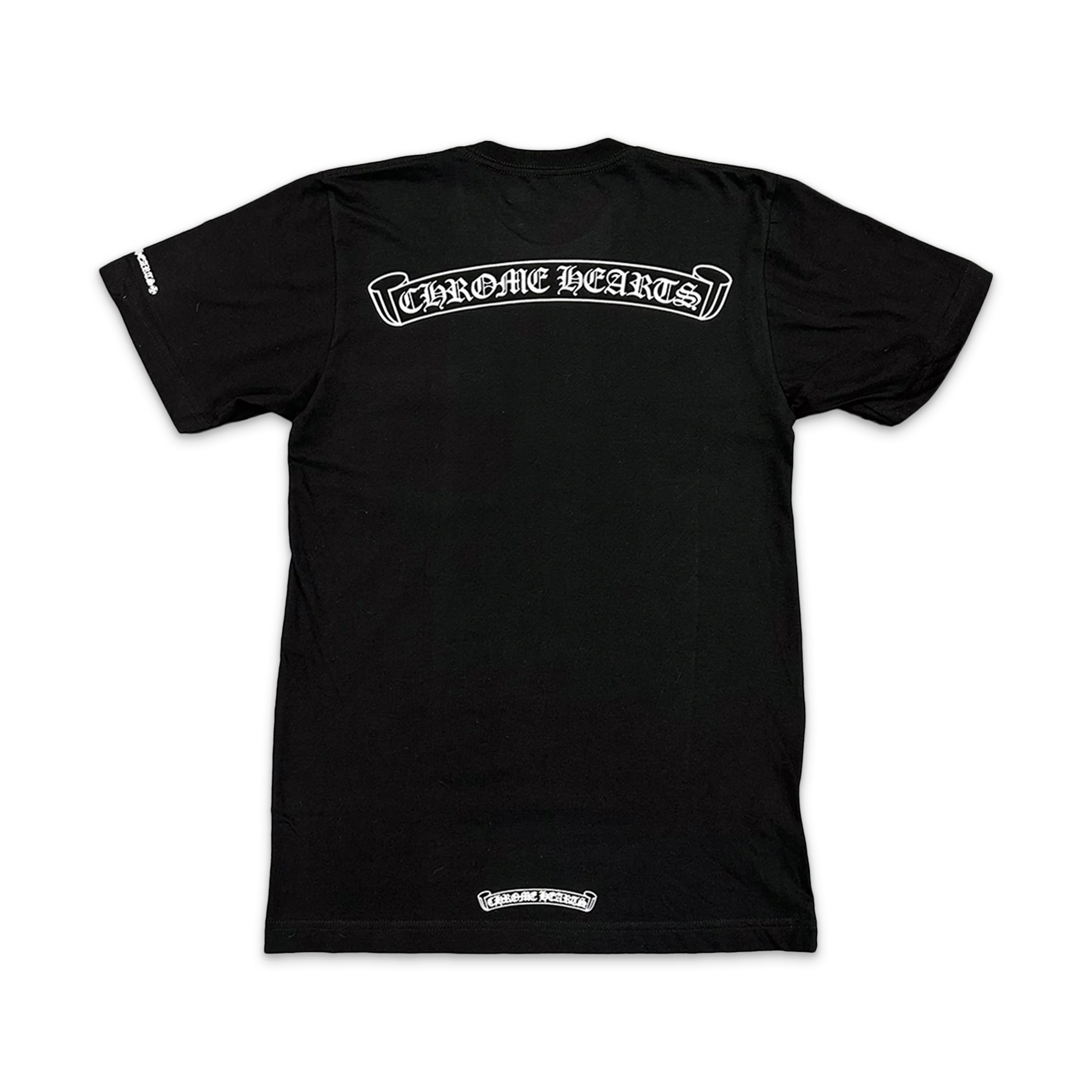 Scroll Logo Pocket Tee "Black" - Image 2