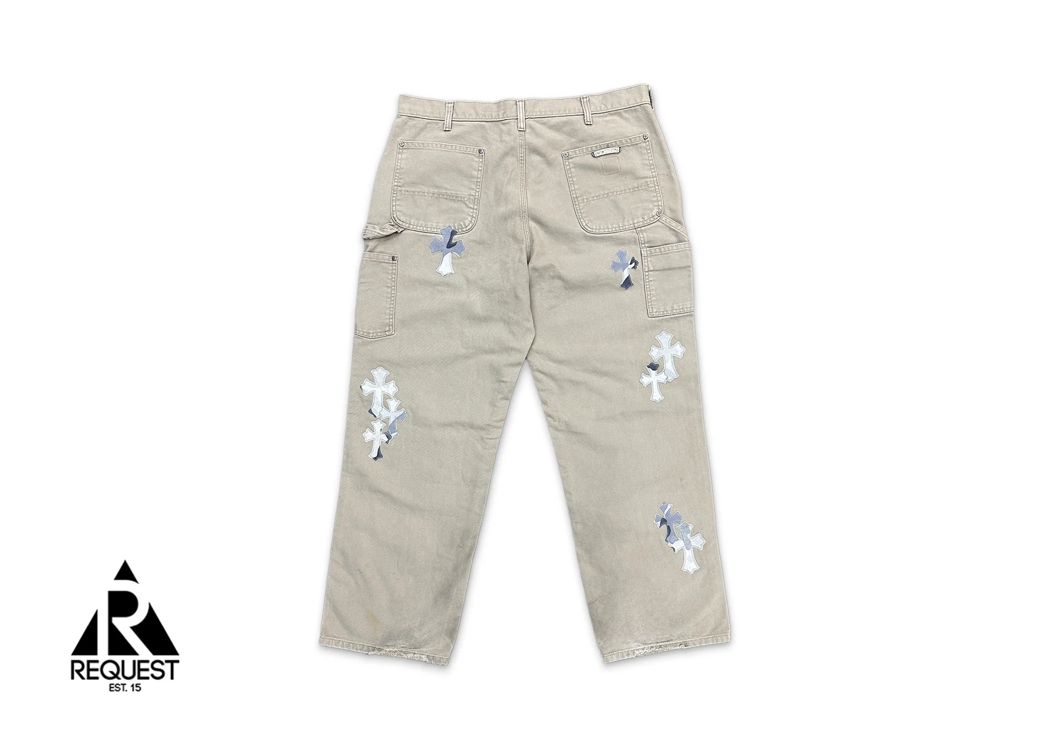 Sex Records Carpenter Pants "Grey Khaki" - Image 2