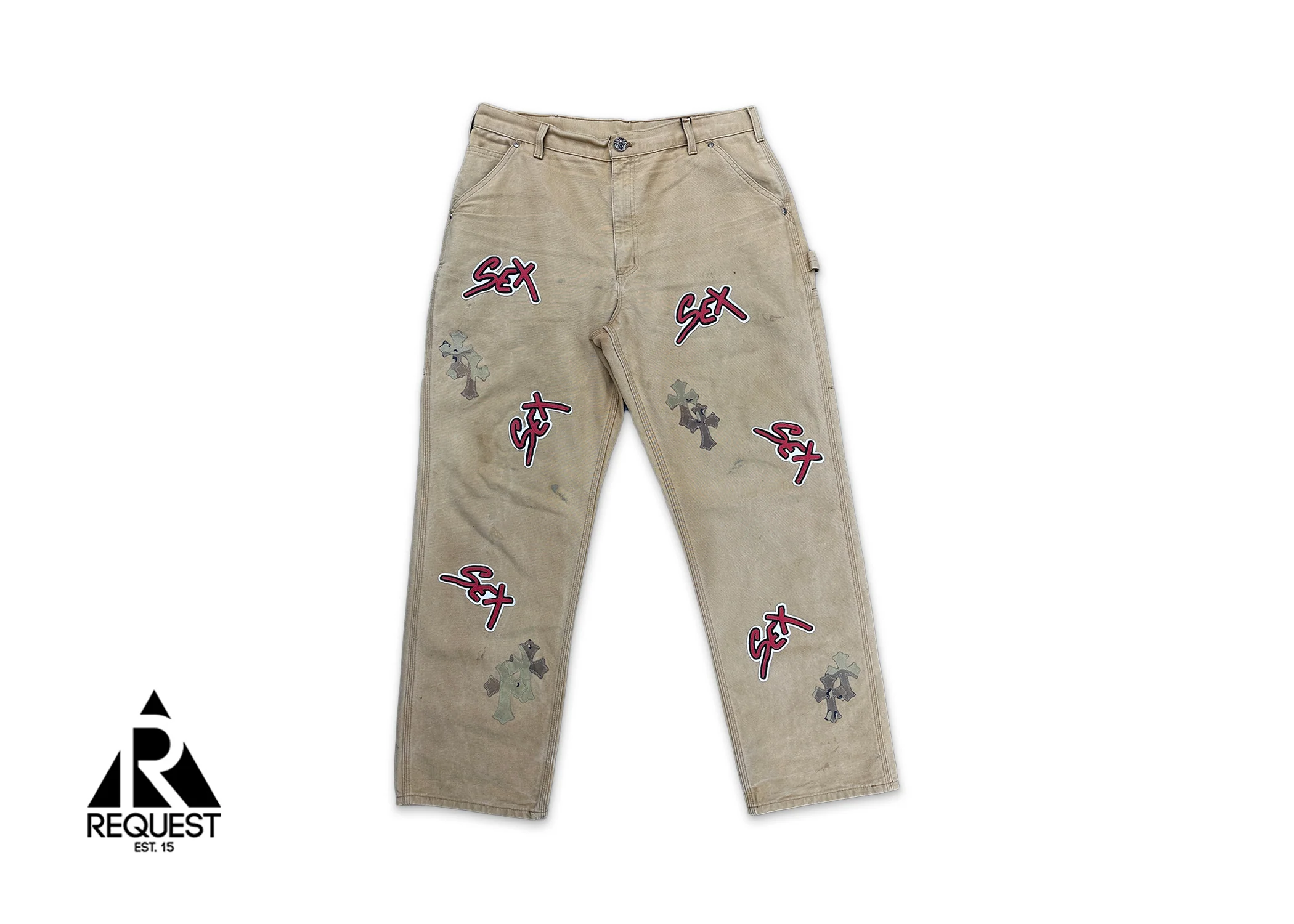 Sex Records Carpenter Pants "Khaki"