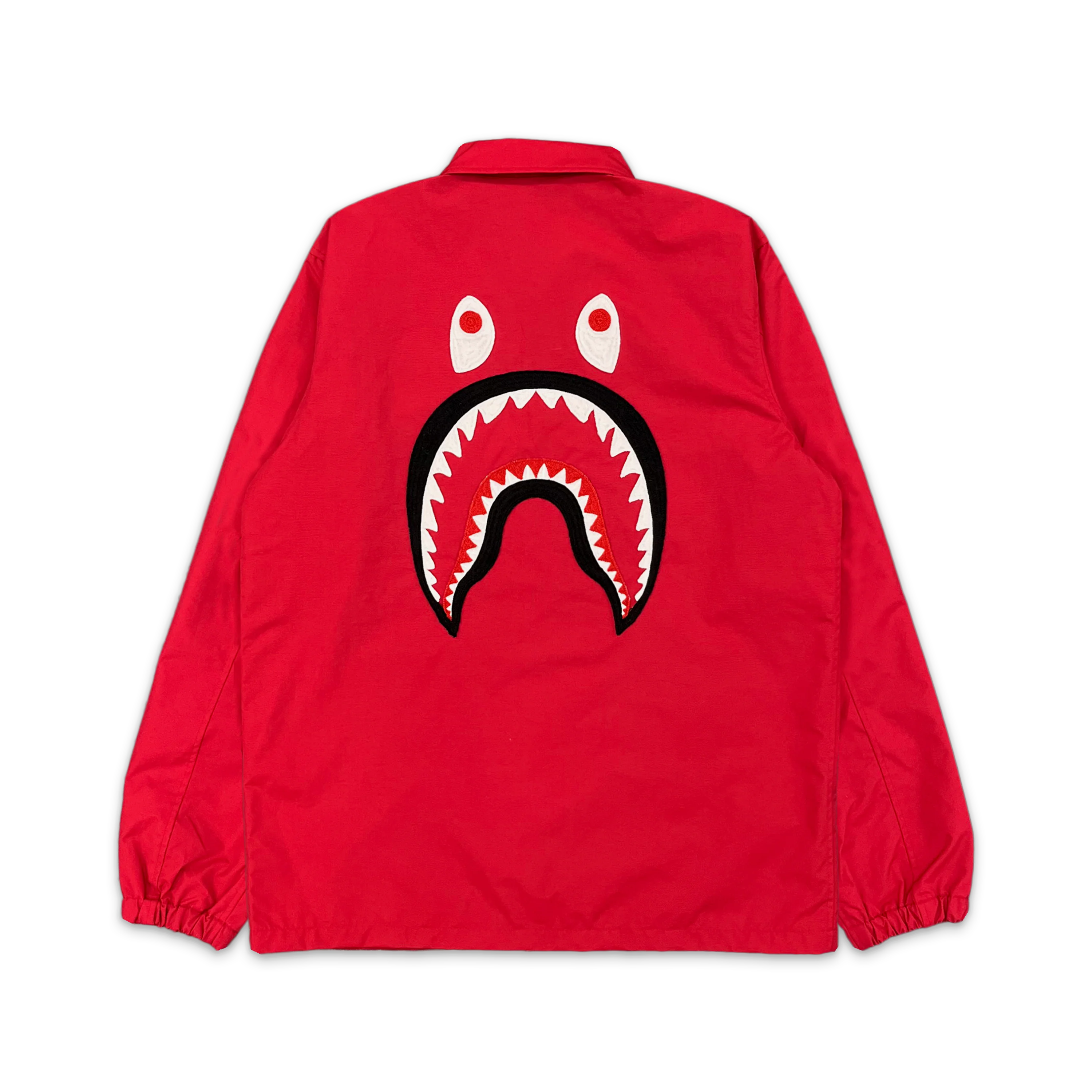 Shark Coaches Jacket “Red” - Image 2