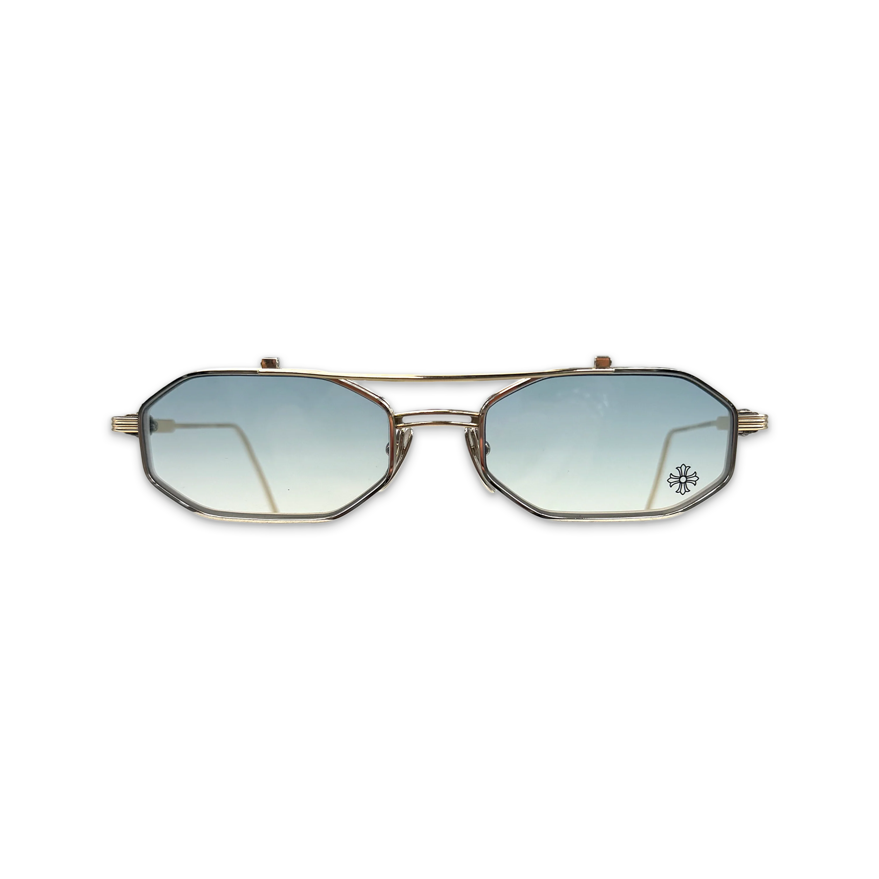 She's Mine I'm Done Sunglasses "Blue Tint/Gold"