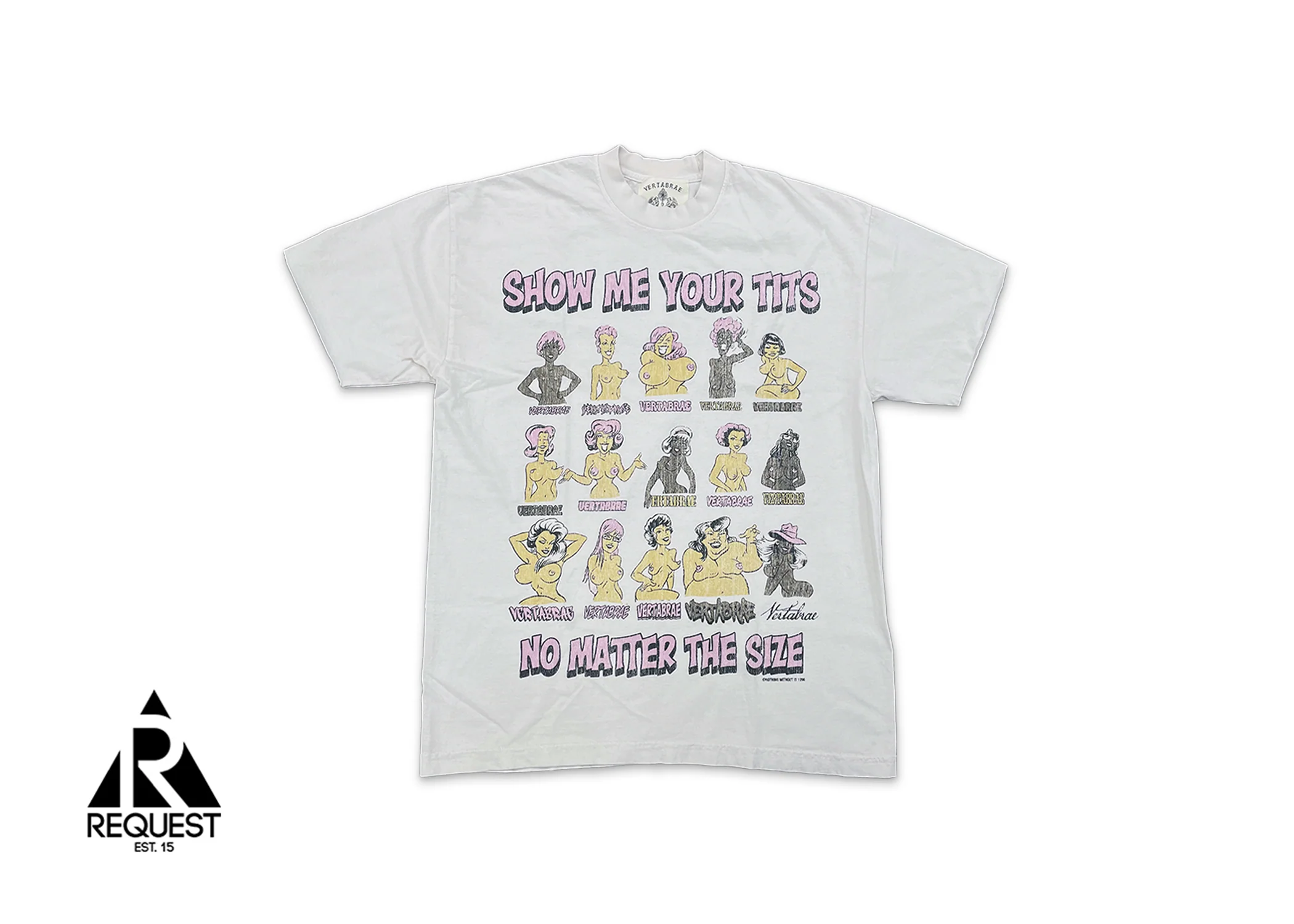 Show Me Your T*ts Tee "White"