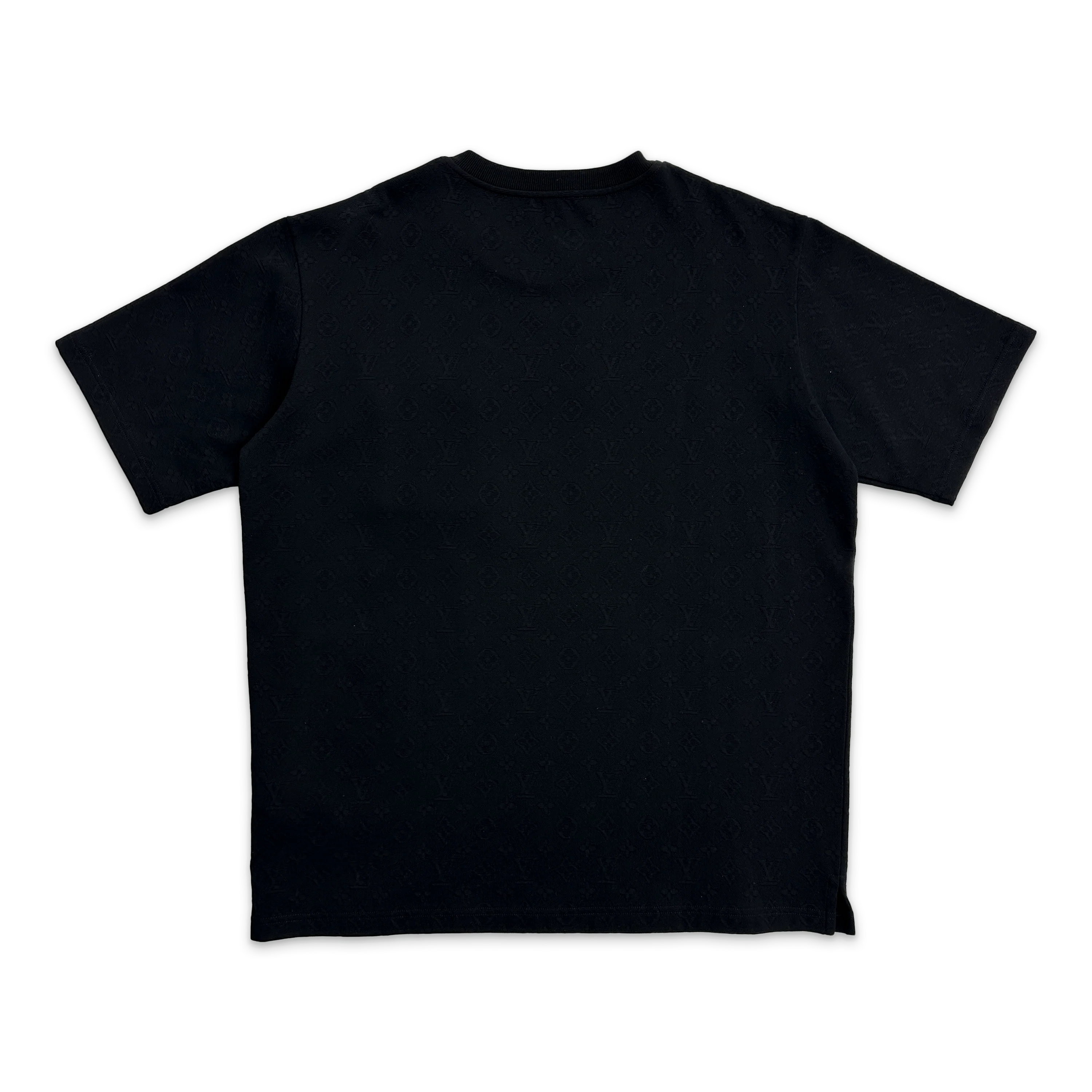 Signature 3D Monogram Pocket Tee "Black" - Image 2