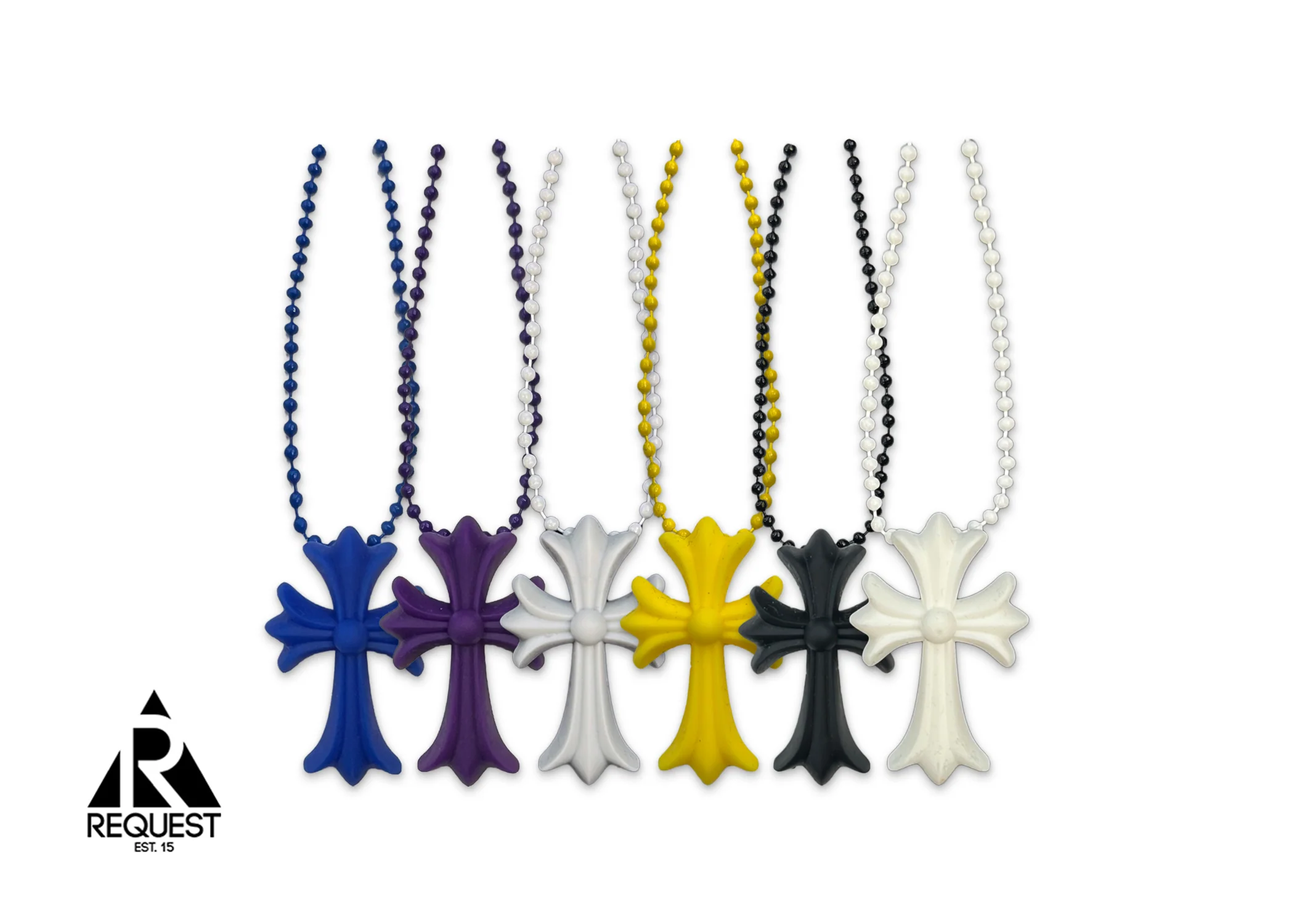 Silicone Necklace "Cross"