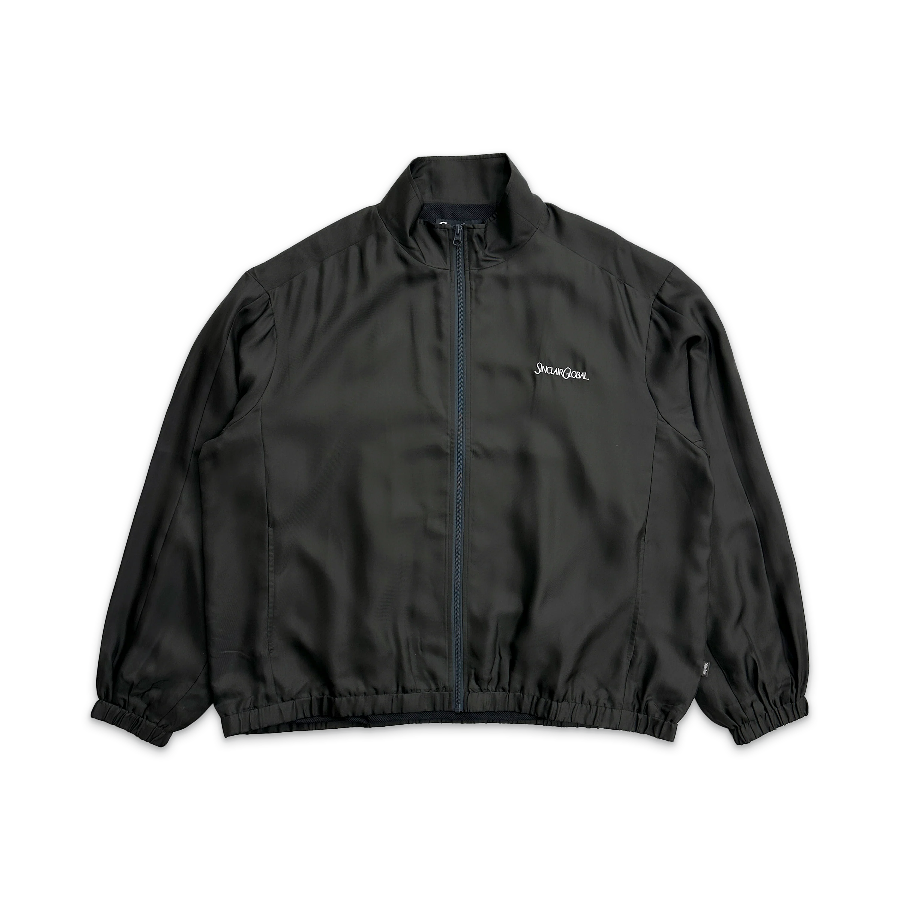 Silk Track Jacket "Black"