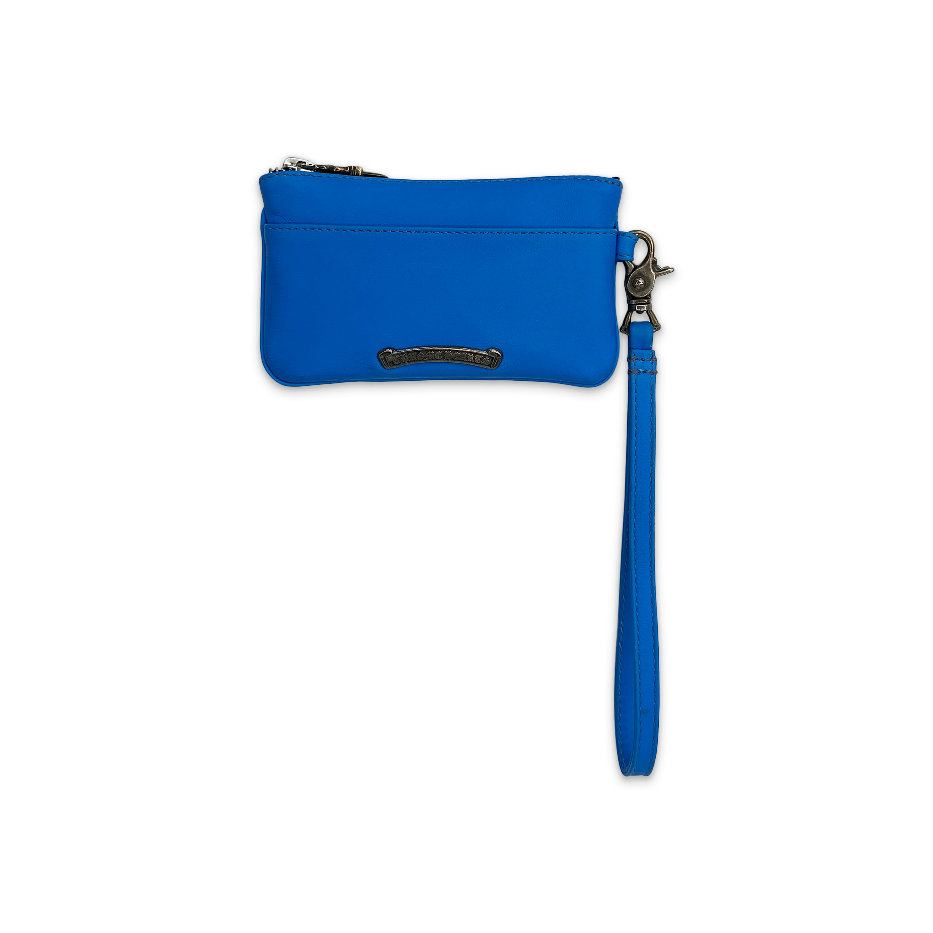 Single Cross Zip Wallet "Blue" - Image 2