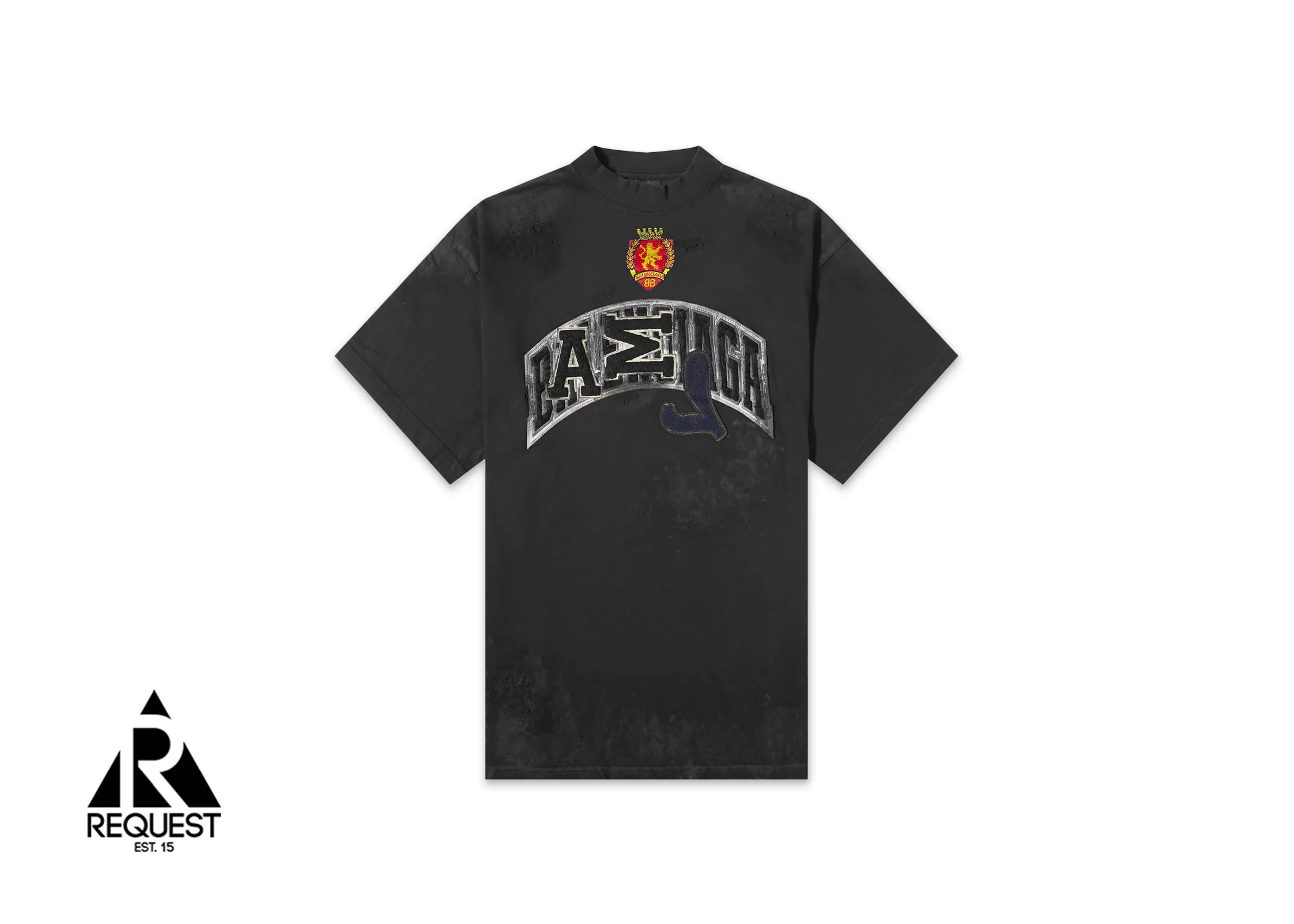 Skater Logo Tee "Washed Black"