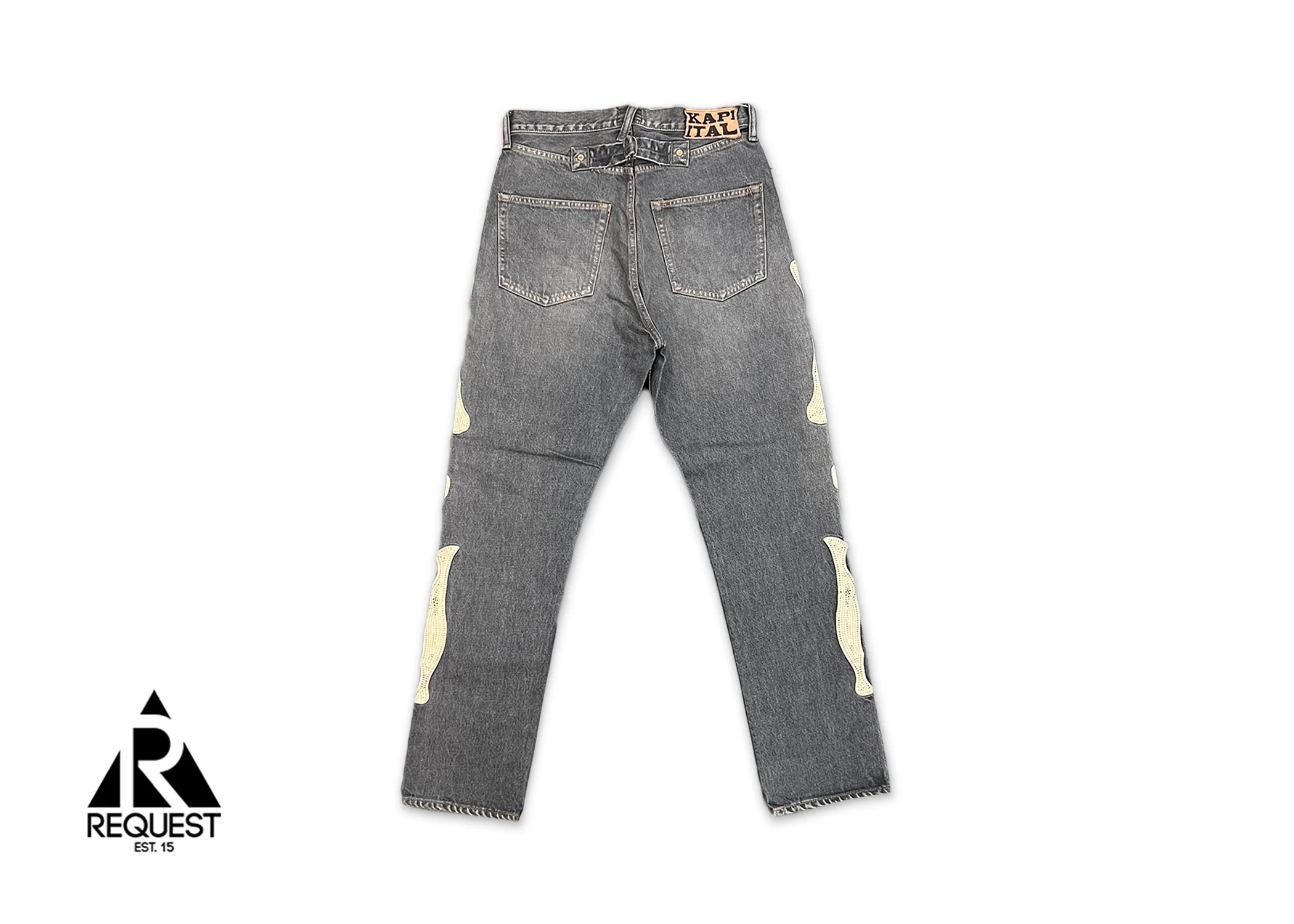 Skeleton Denim "Black" - Image 2