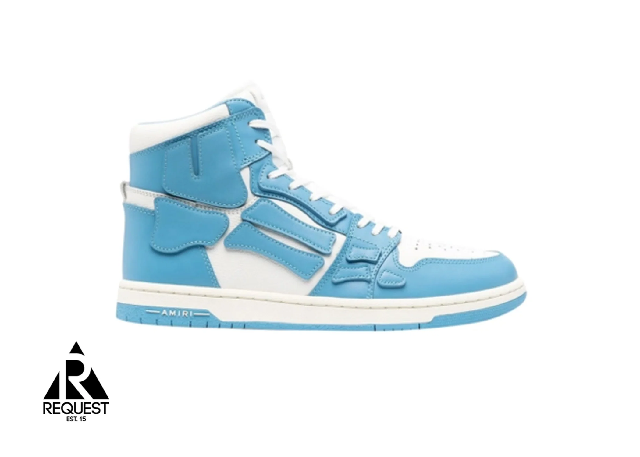 Skeleton High Top “Powder Blue”
