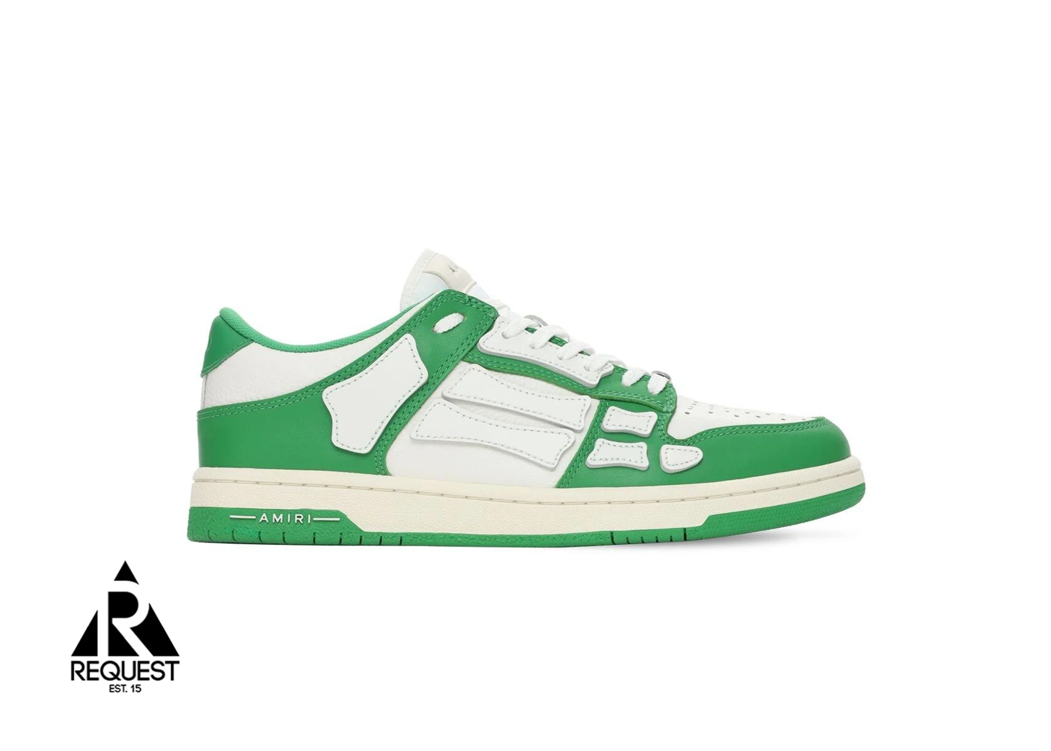 Skeleton Sneaker Low “Green White”