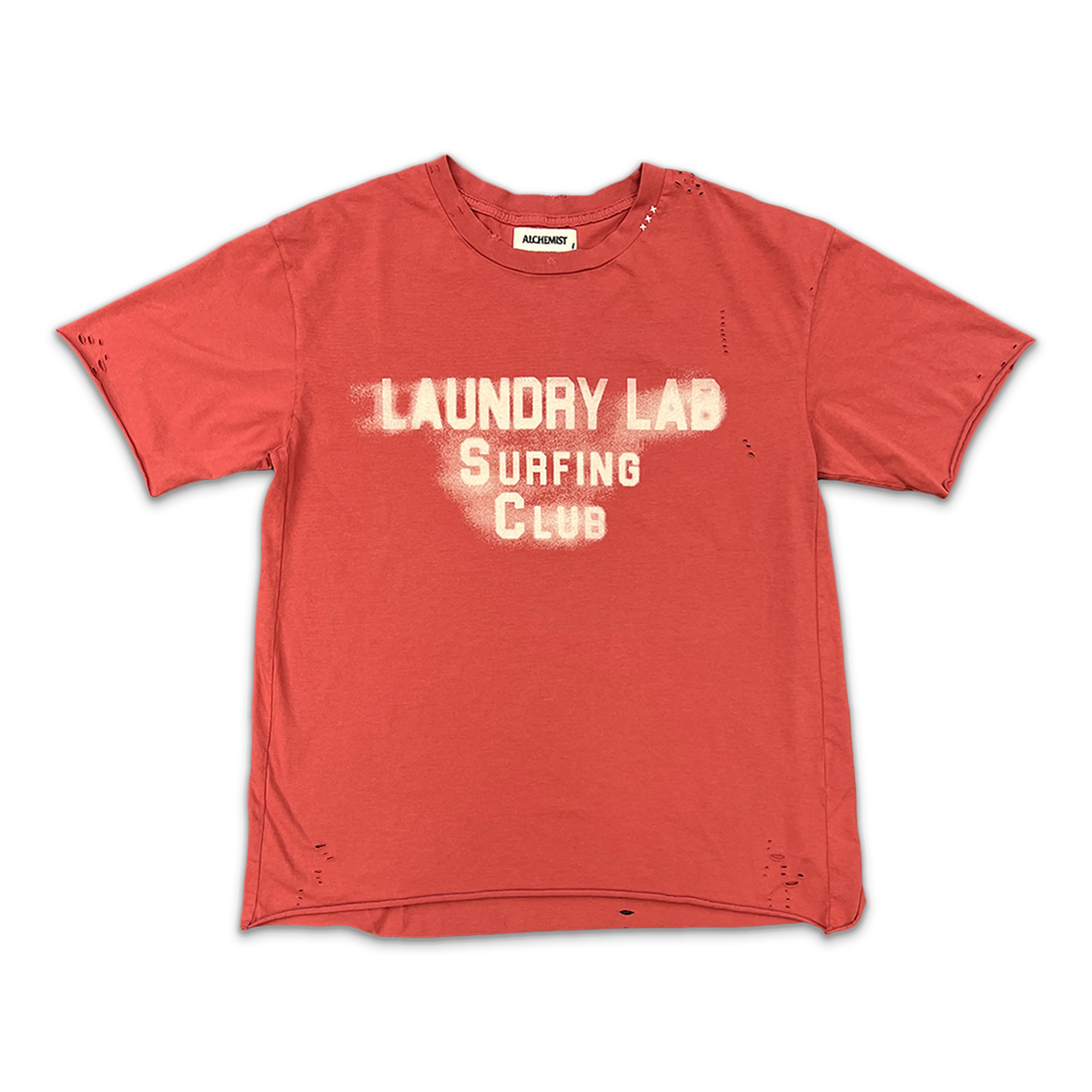 Slate Tee "Aged Red"