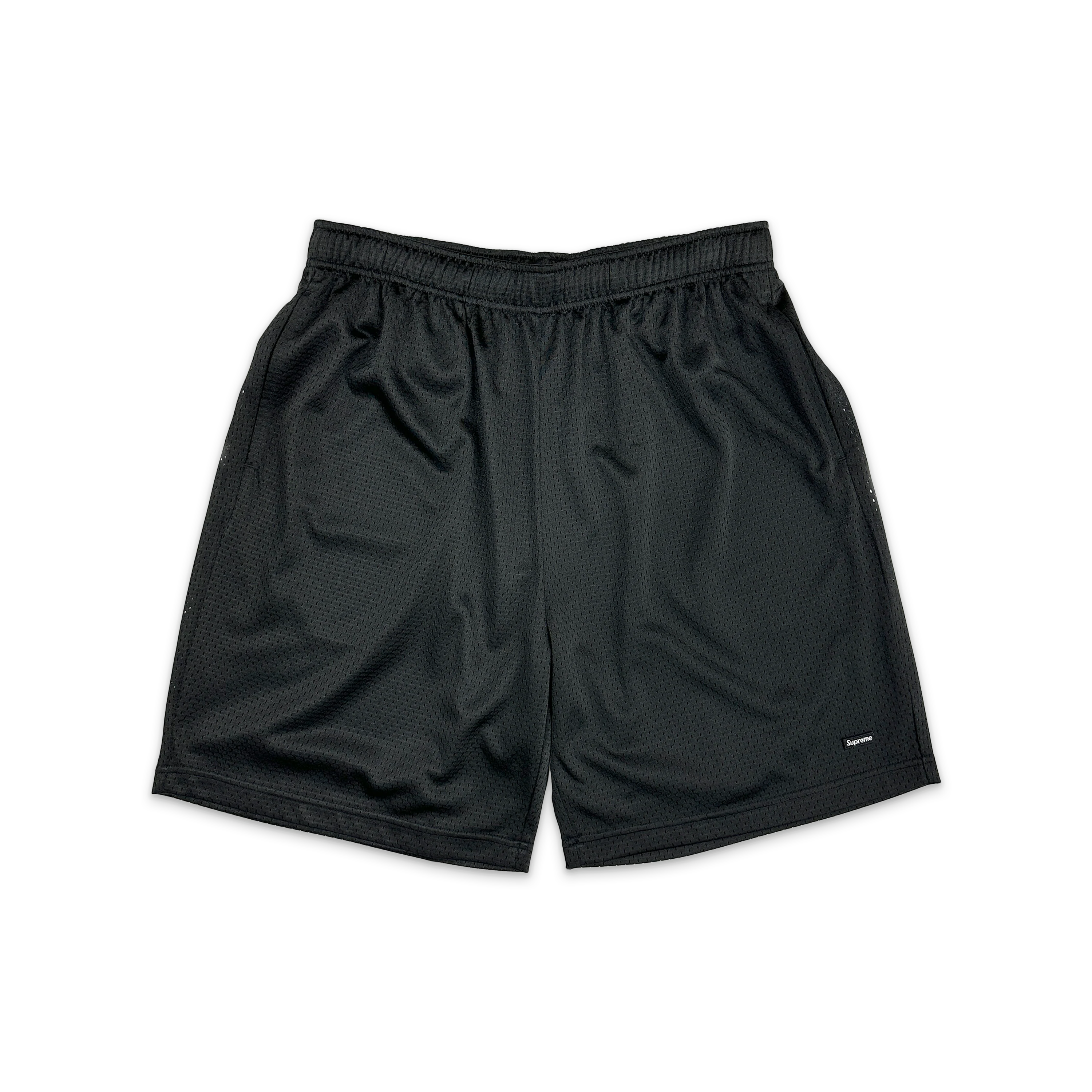Small Box Logo Mesh Shorts "Black"