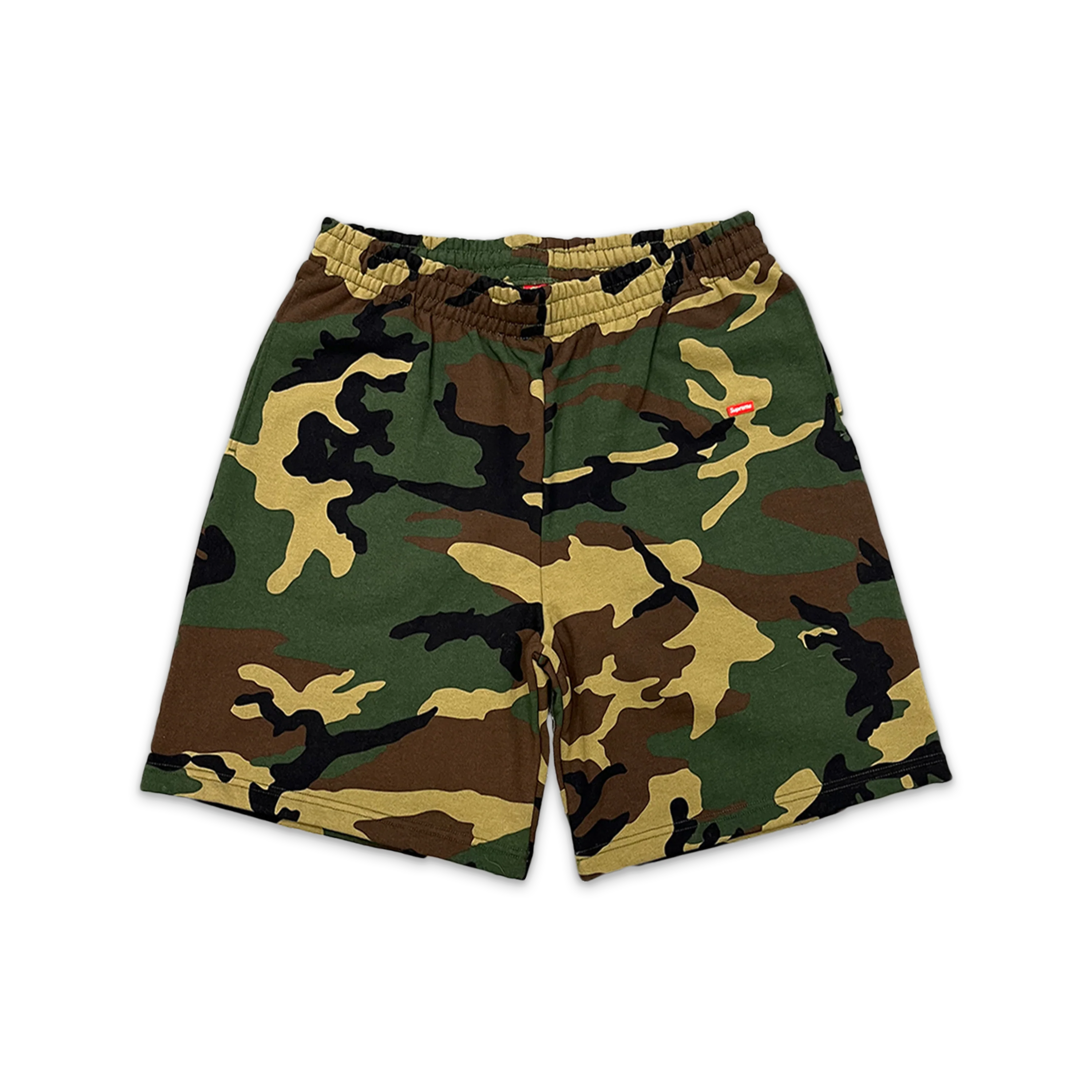 Small Box Logo Shorts "Woodland Camo"