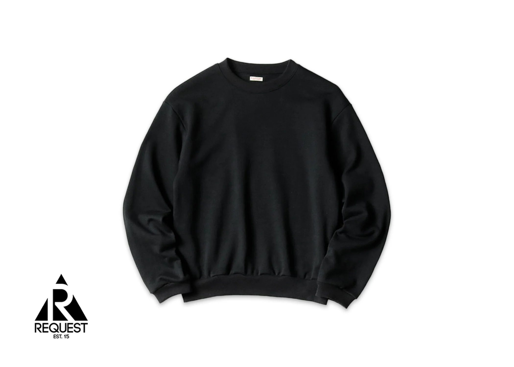 Smiley Face Crewneck "Black"