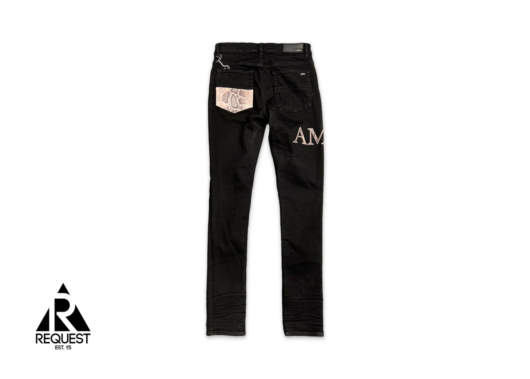 Snake Logo Jeans "Black" - Image 2