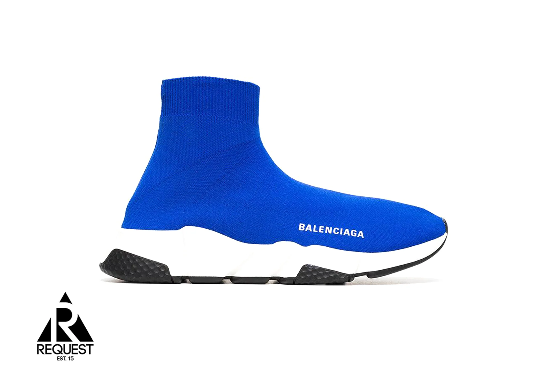 Sock Runner “Blue White”