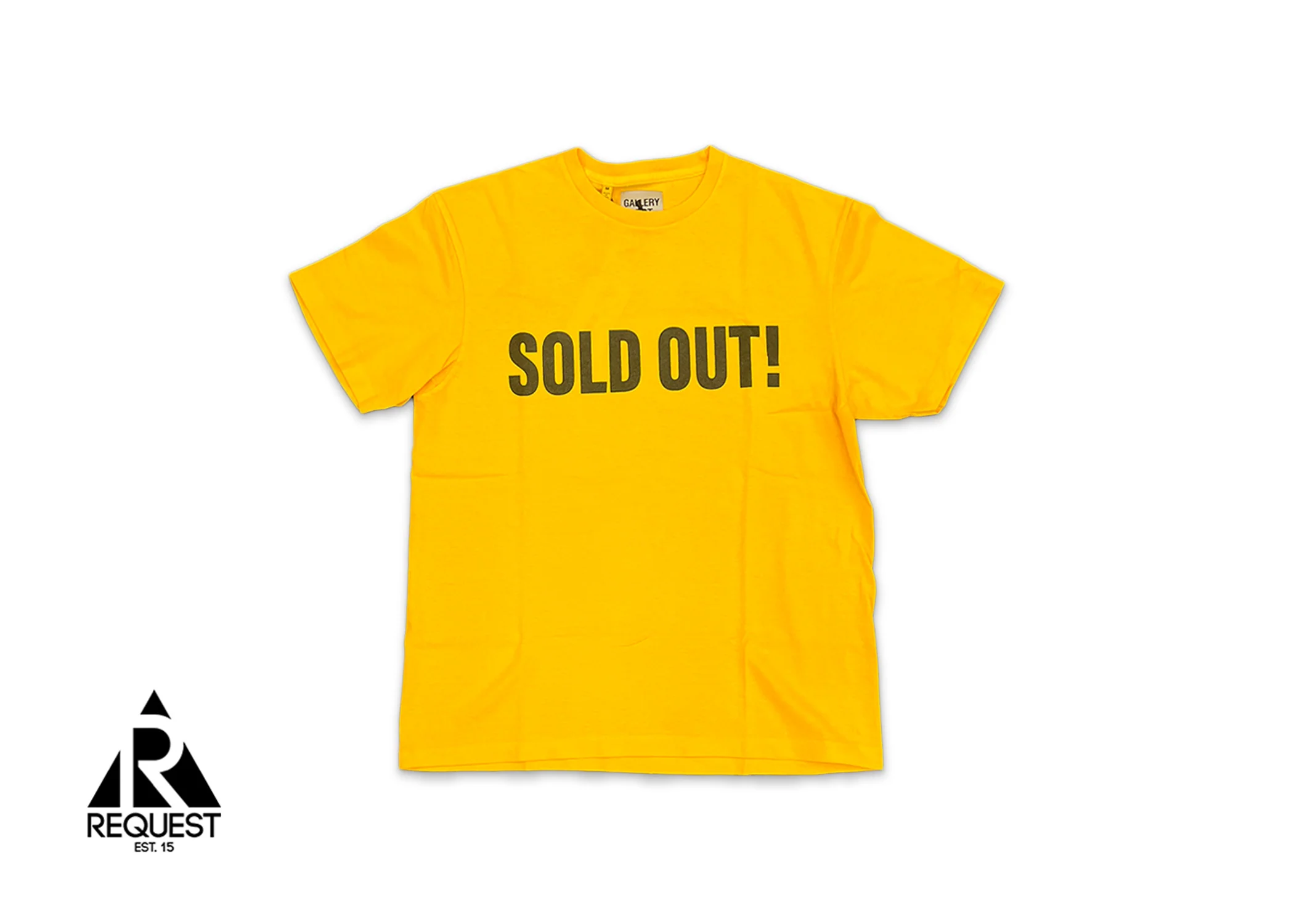 Sold Out Tee "Gold"
