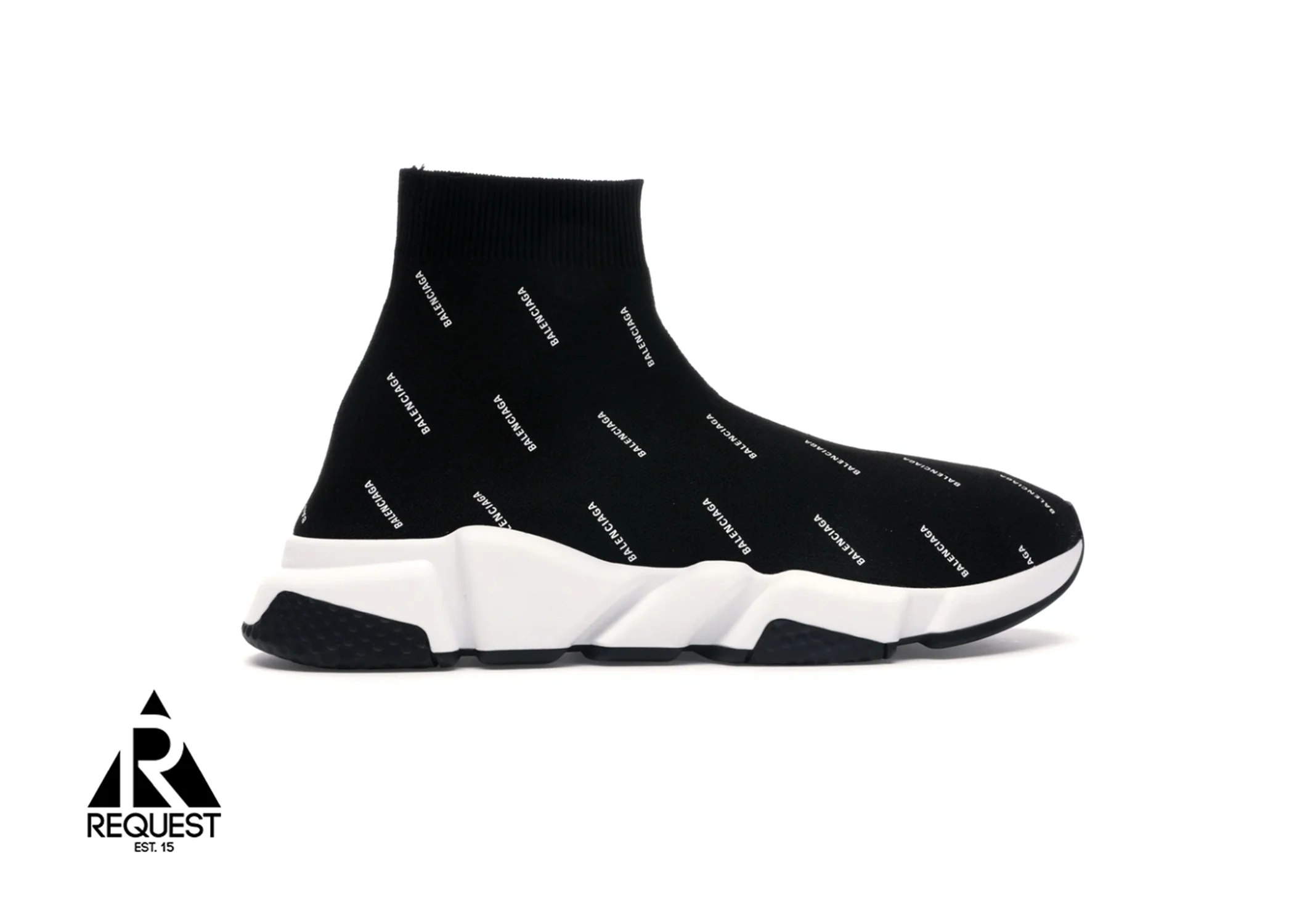 Speed Trainer “Logo Print Black & White”