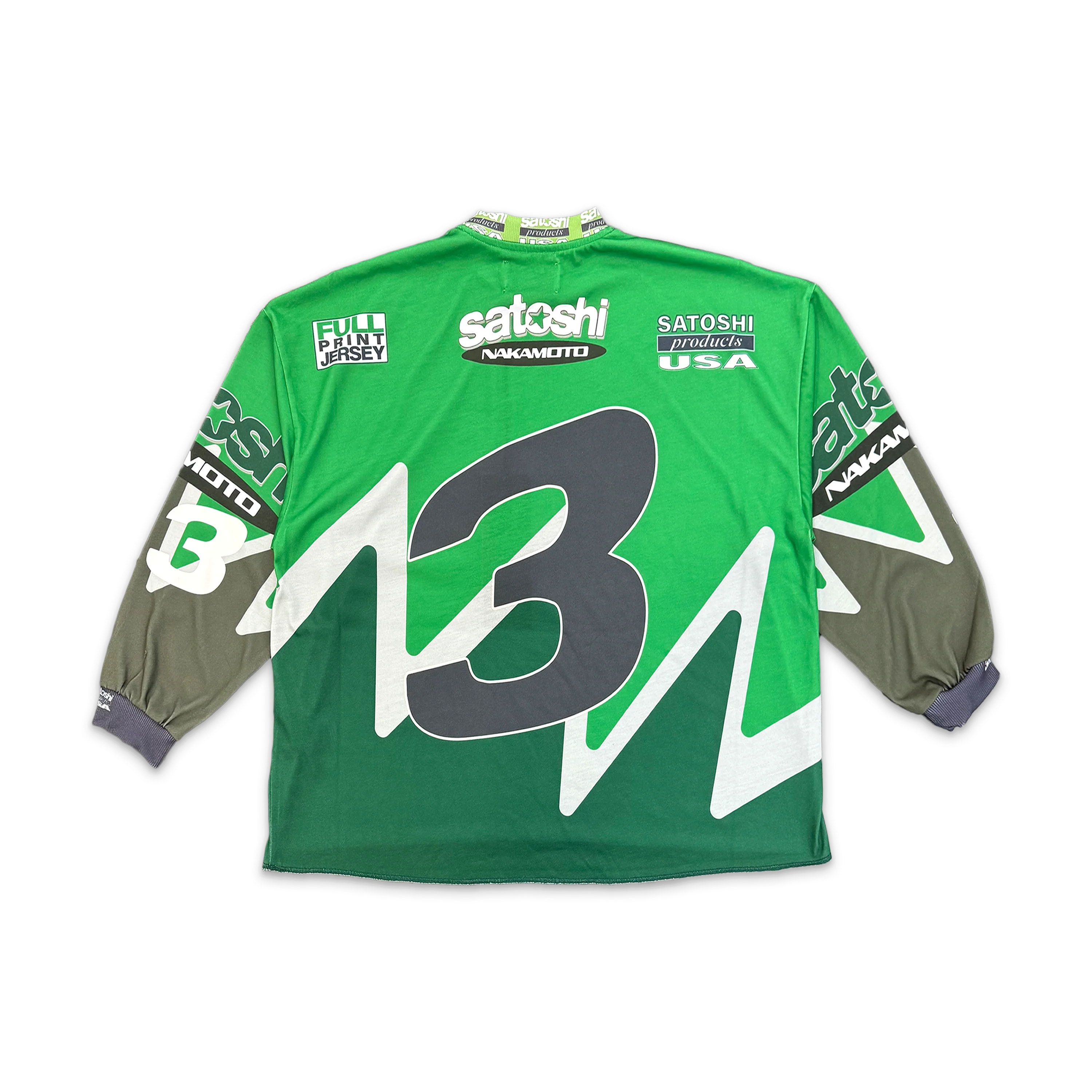 Speedway L/S Jersey "Green" - Image 2