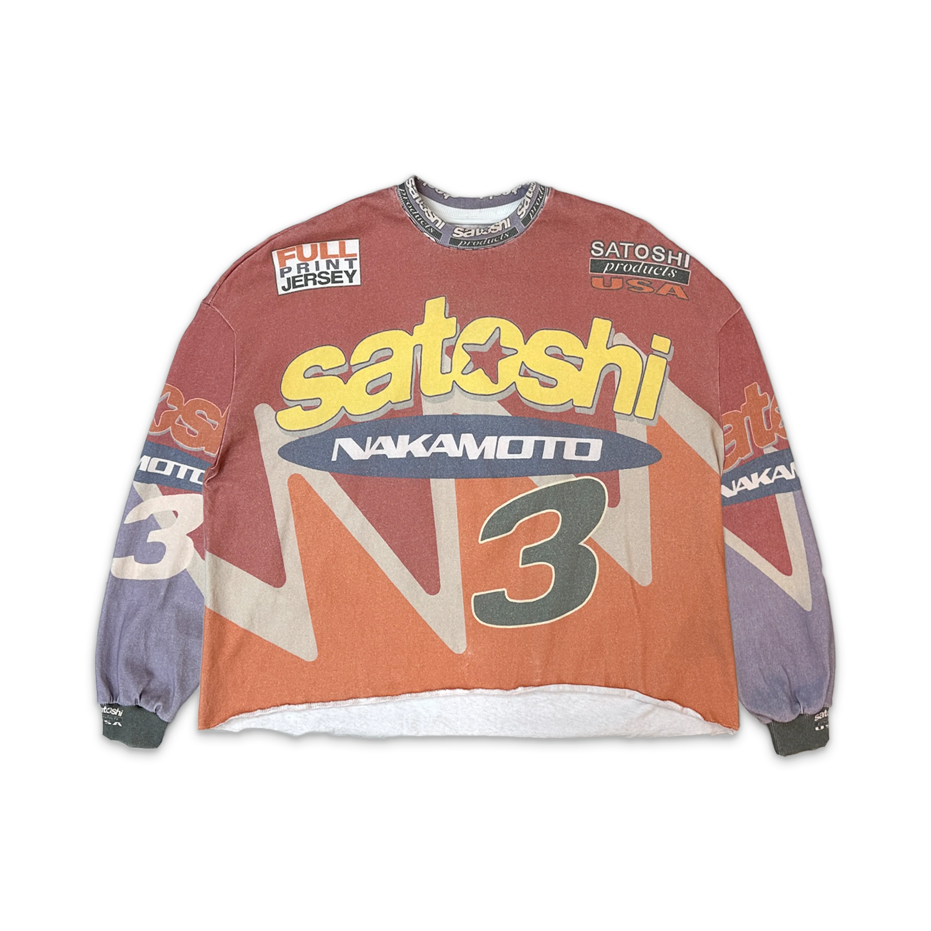 Speedway L/S Jersey "Red/Orange"