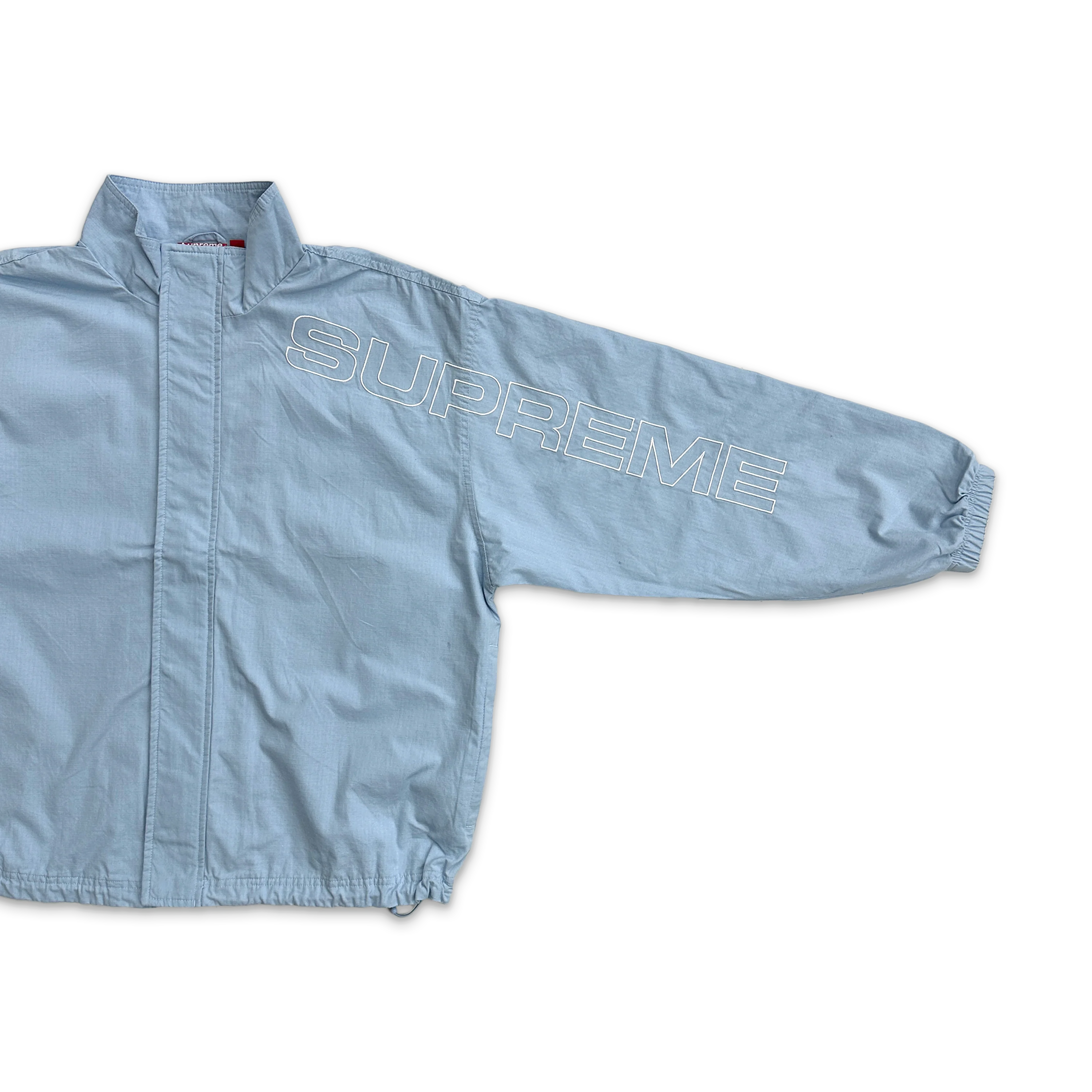 Spellout Ripstop Track Jacket FW25 "Light Blue" - Image 2