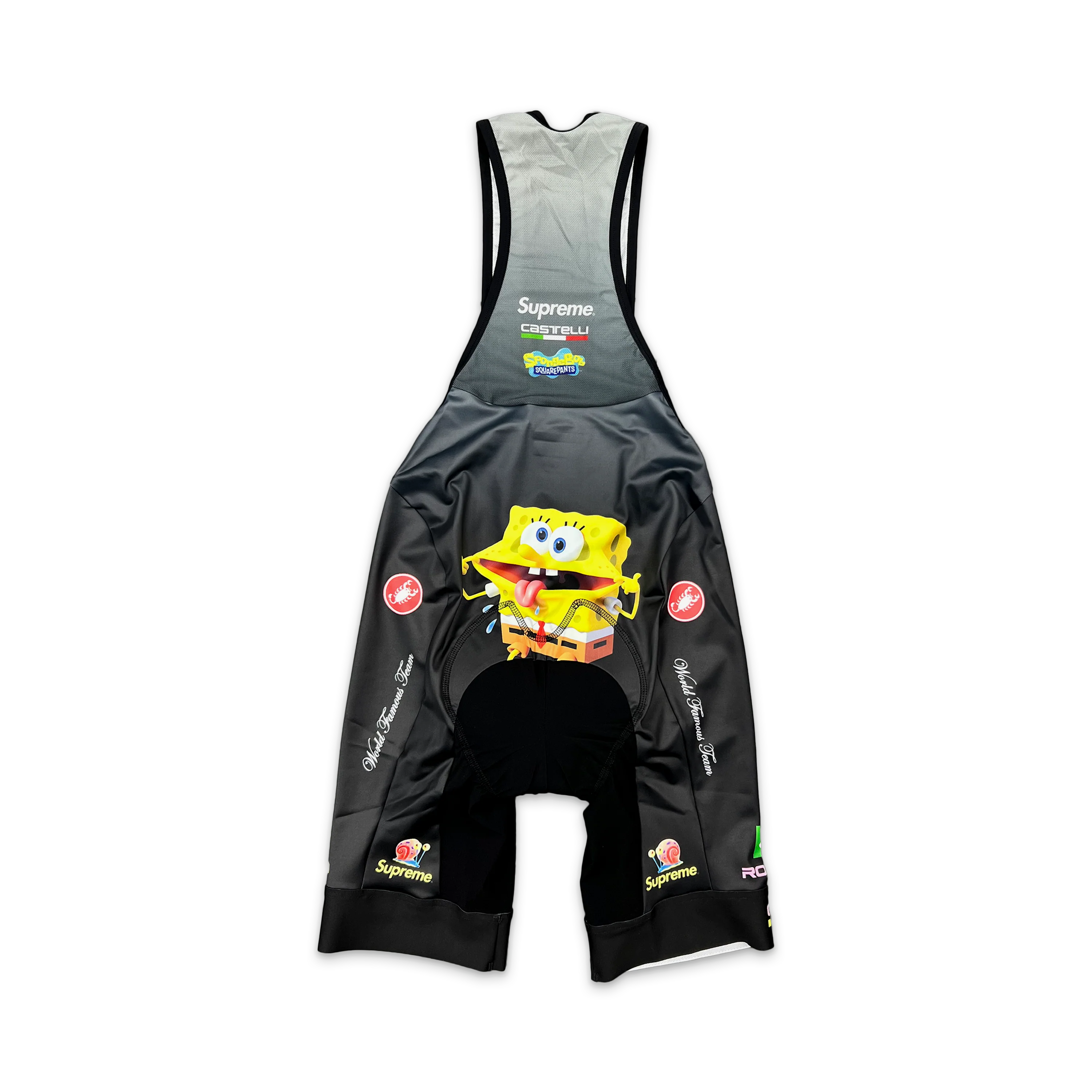 SpongeBob SquarePants Castelli Cycling Bib "Black" - Image 2