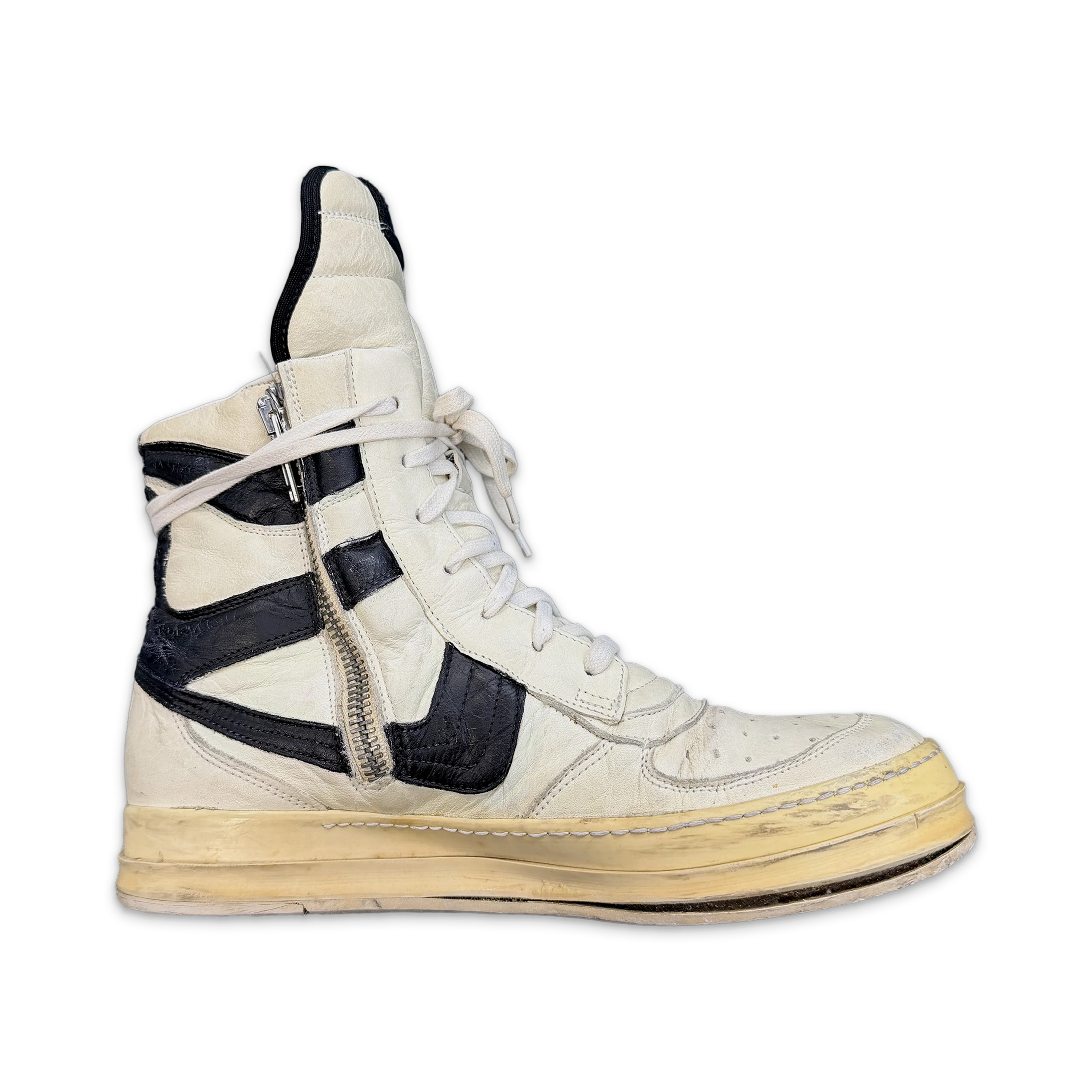 SS2008 Creatch Leather Dunks "Reverse Oreo" - Image 3