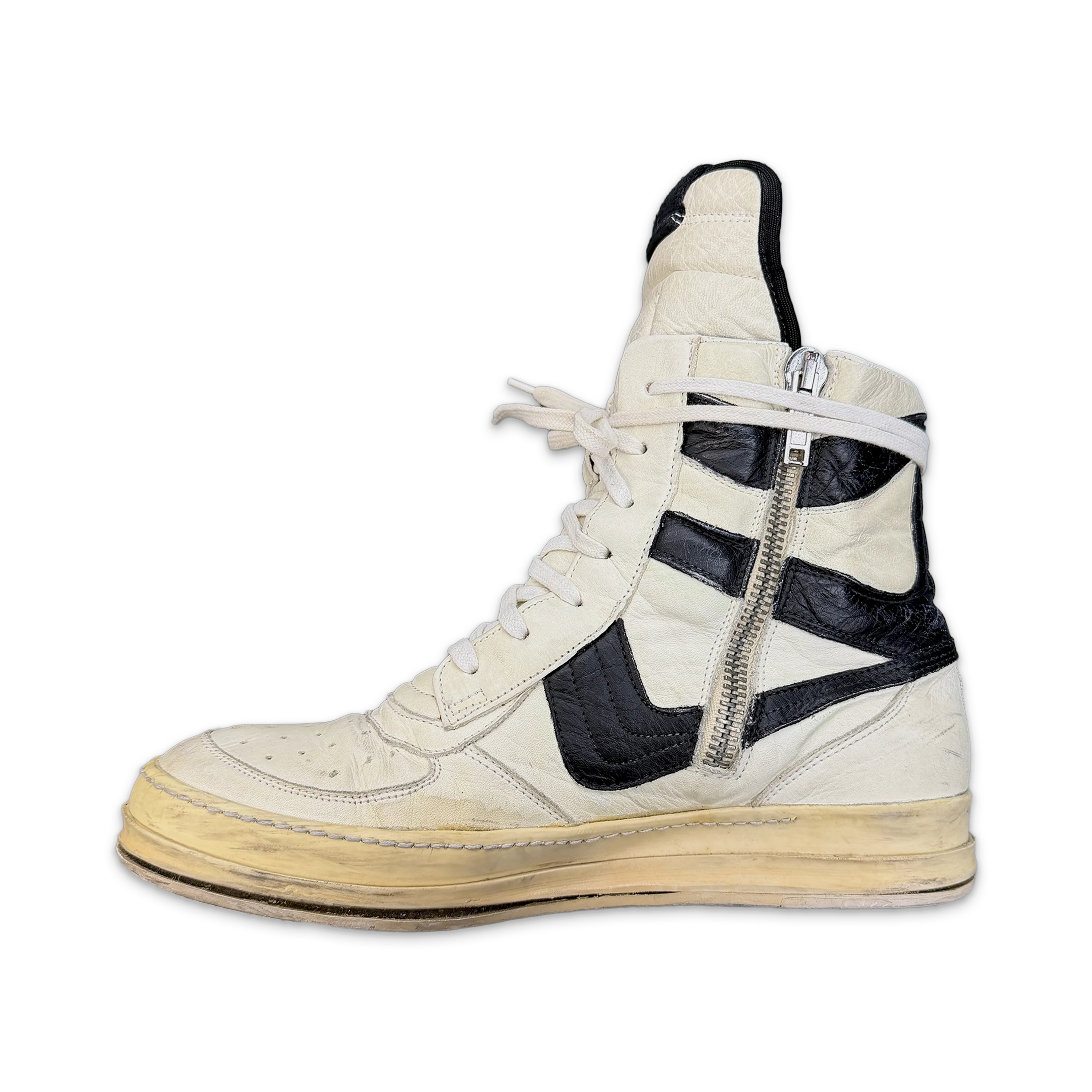 SS2008 Creatch Leather Dunks "Reverse Oreo" - Image 4