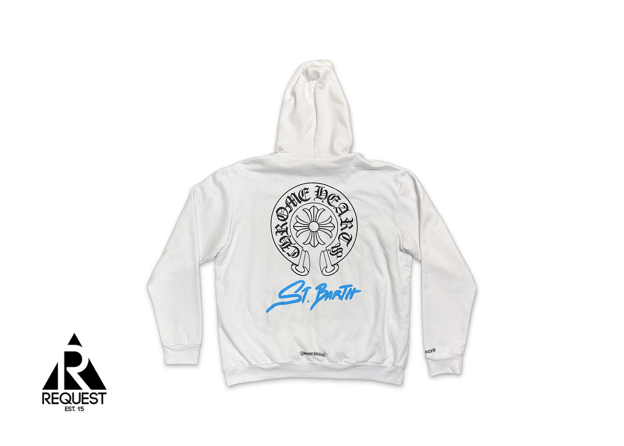 St. Barths Horseshoe Hoodie "White" - Image 2