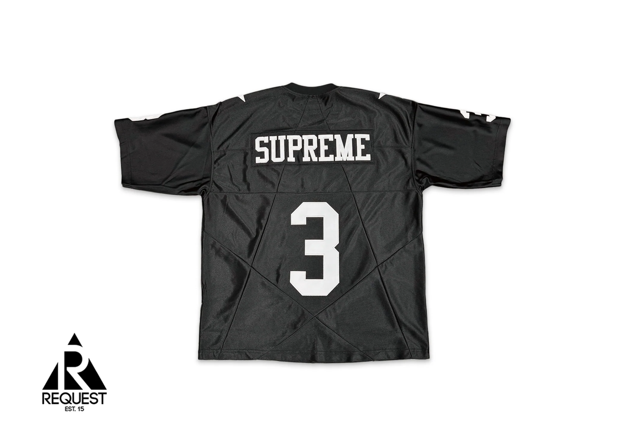 Star Football Jersey "Black" - Image 2