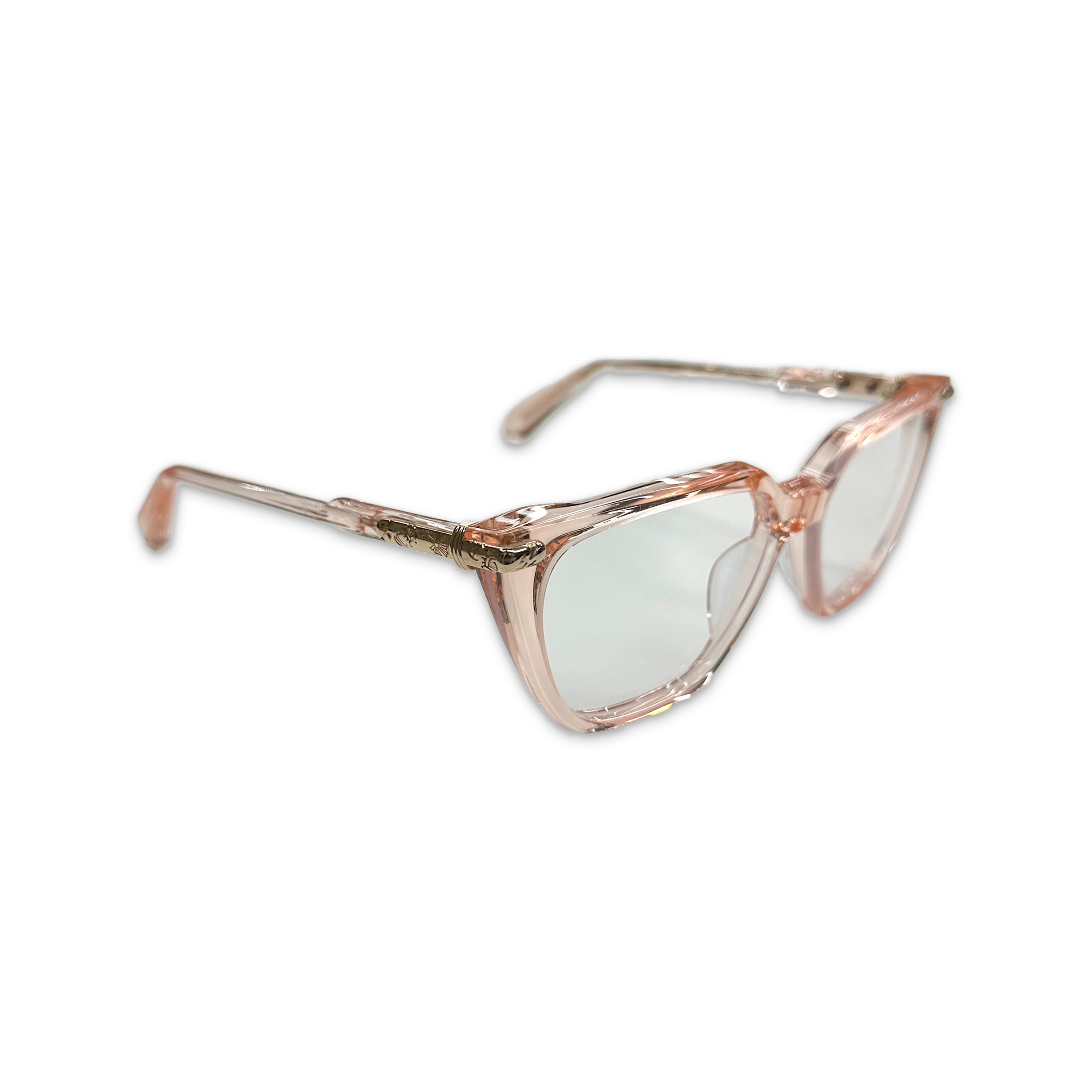 Stiffilis Glasses "Transparent Pink" - Image 2