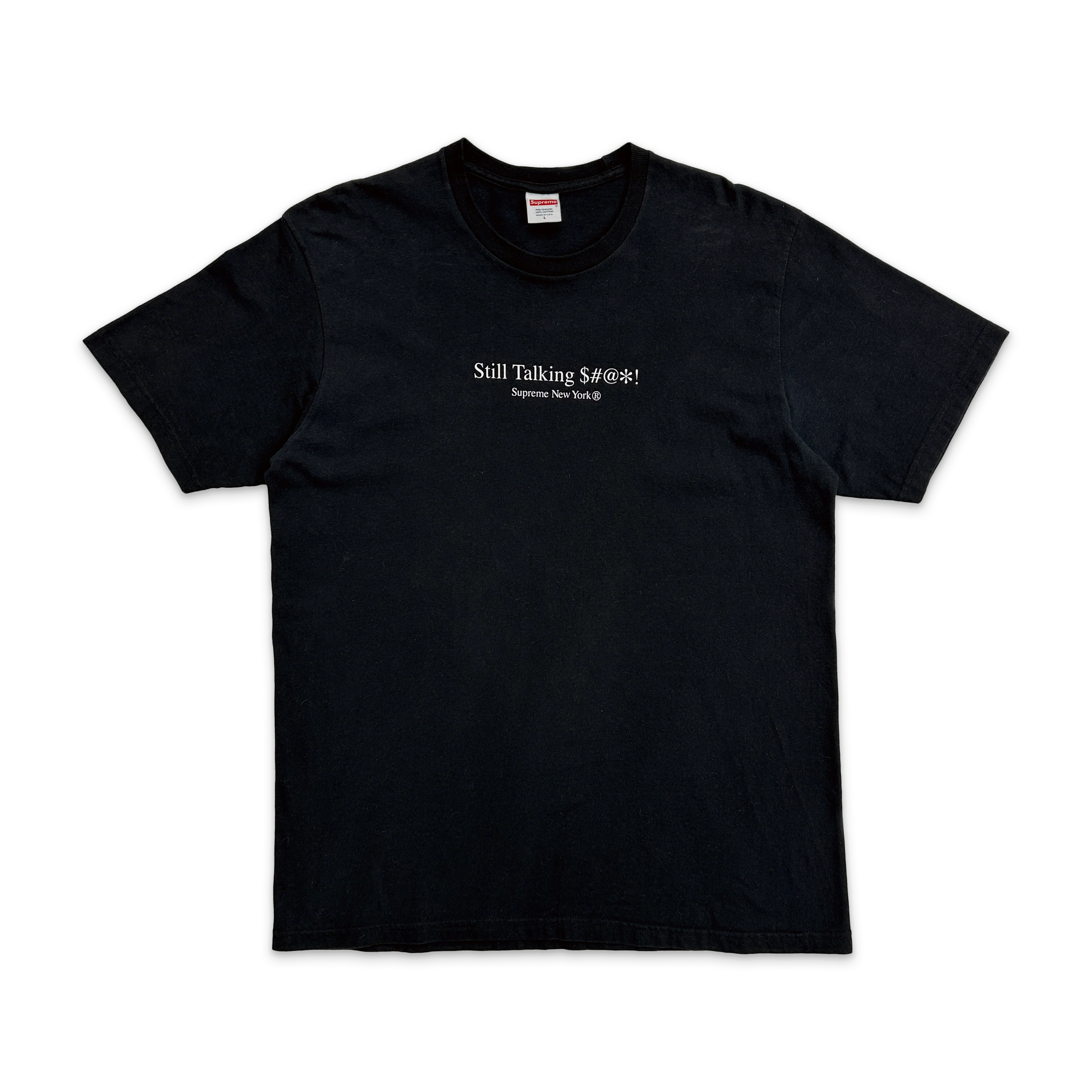 Still Talking Tee SS22 "Black"