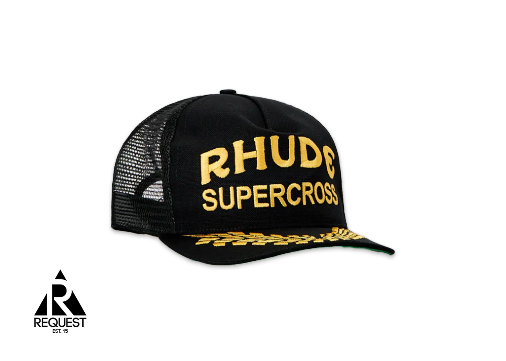 Supercross Trucker Canvas Hat "Black"