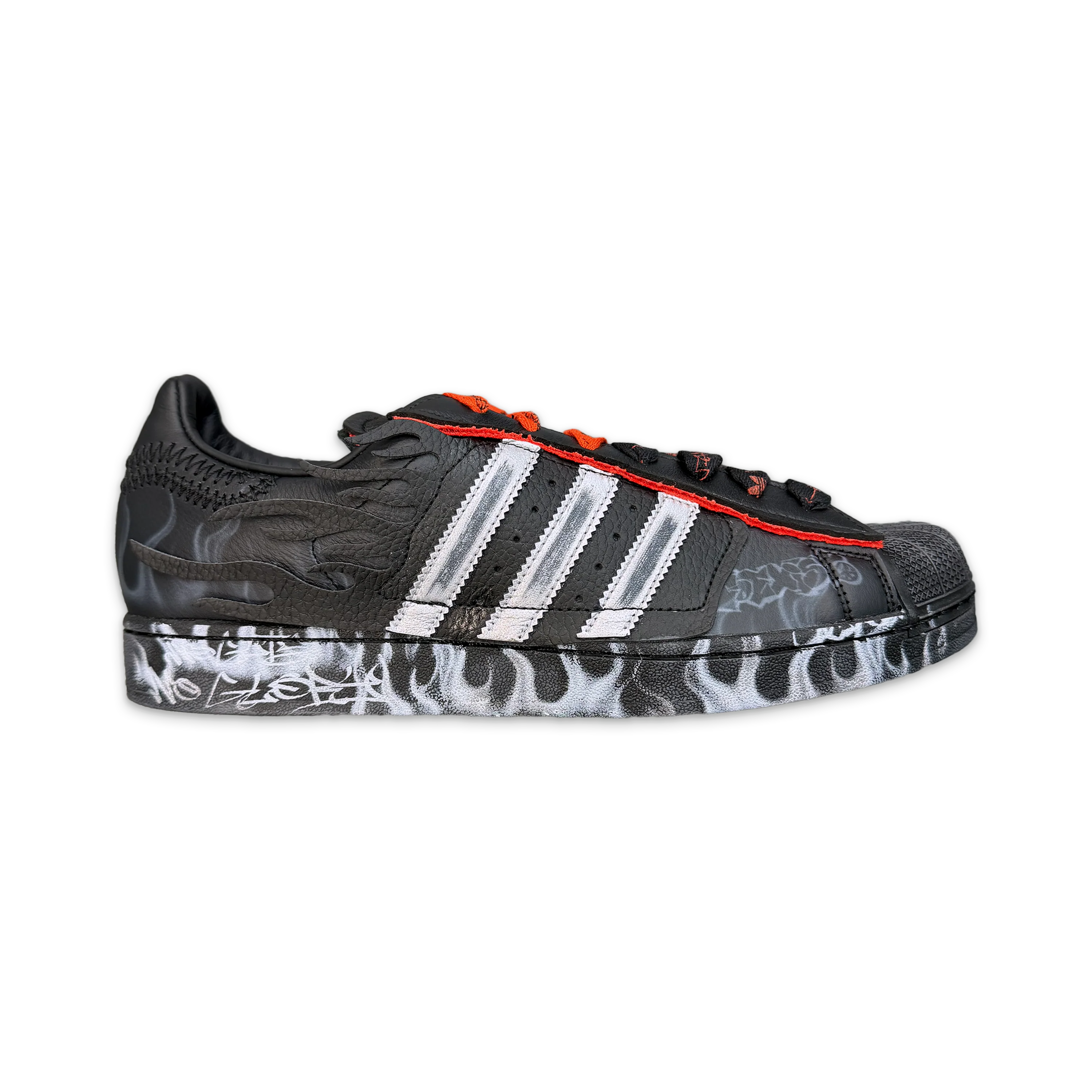 Superstar Low "Hellstar Black"