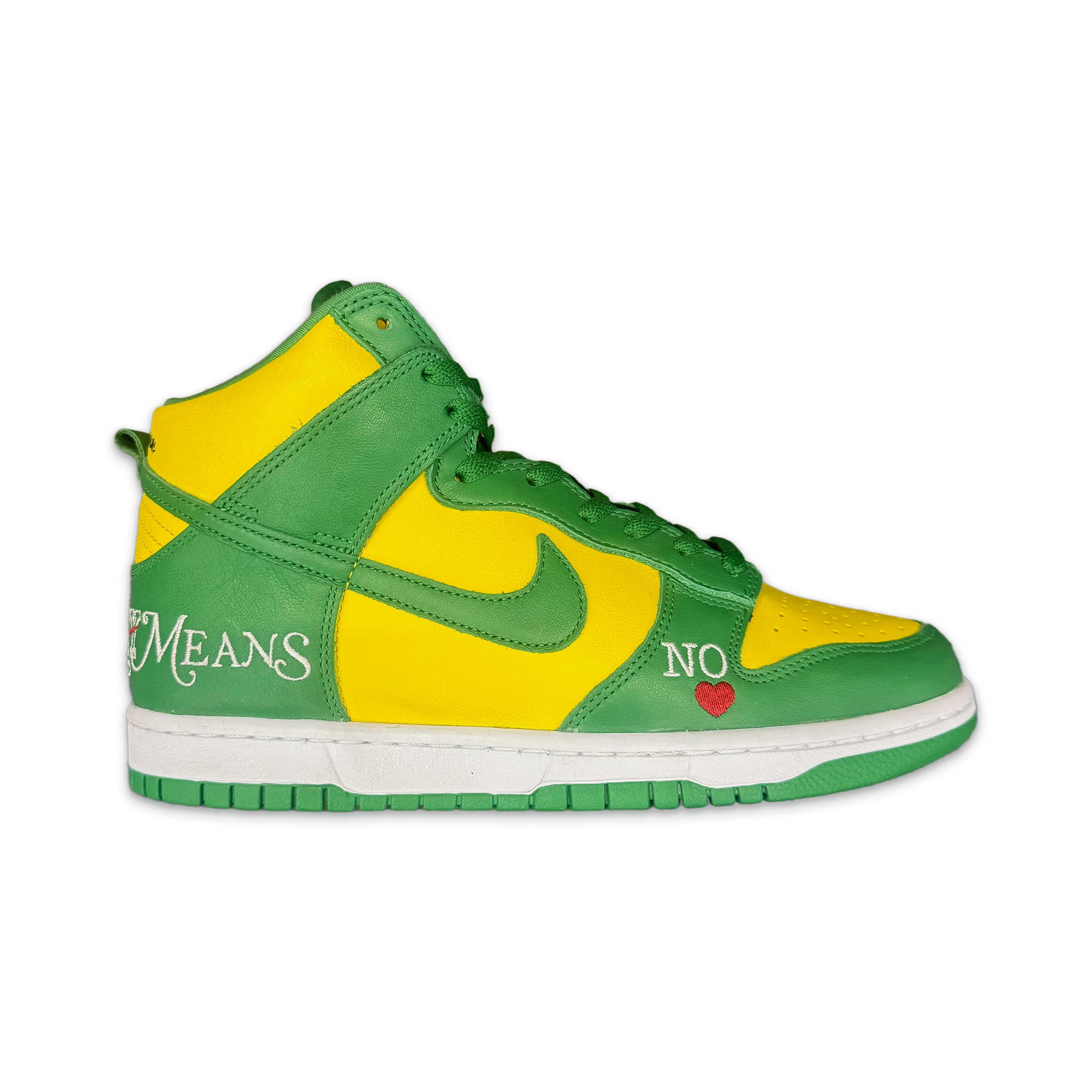 Supreme SB Dunk High “By Any Means Brazil”