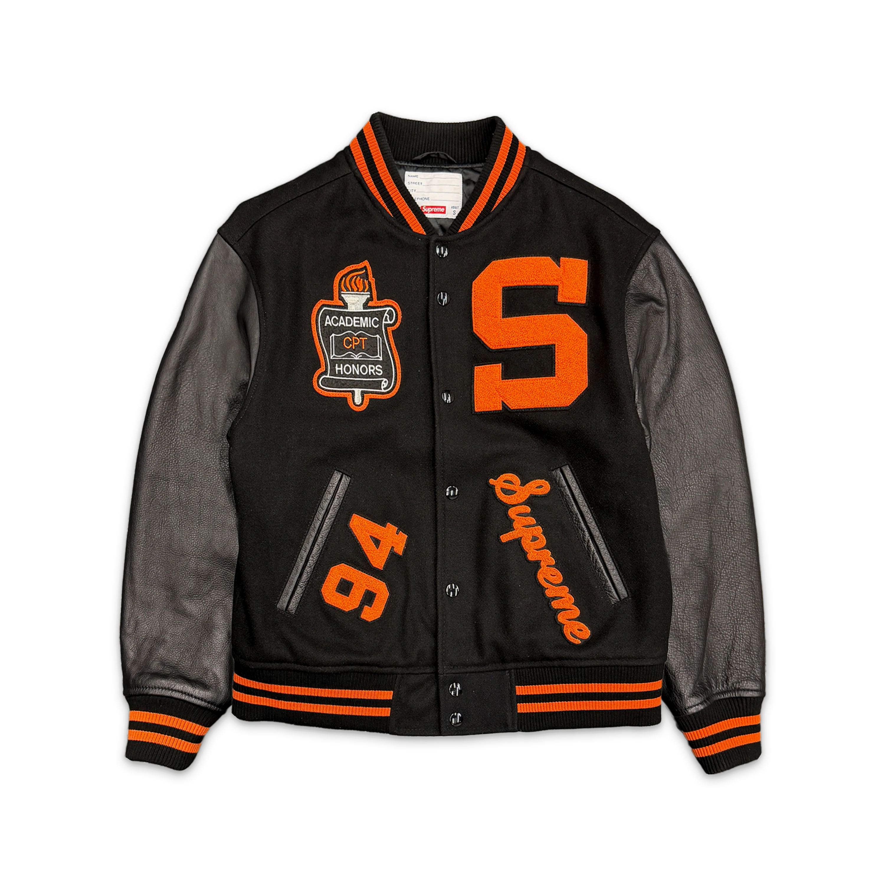Supreme Team Varsity "Black & Orange"