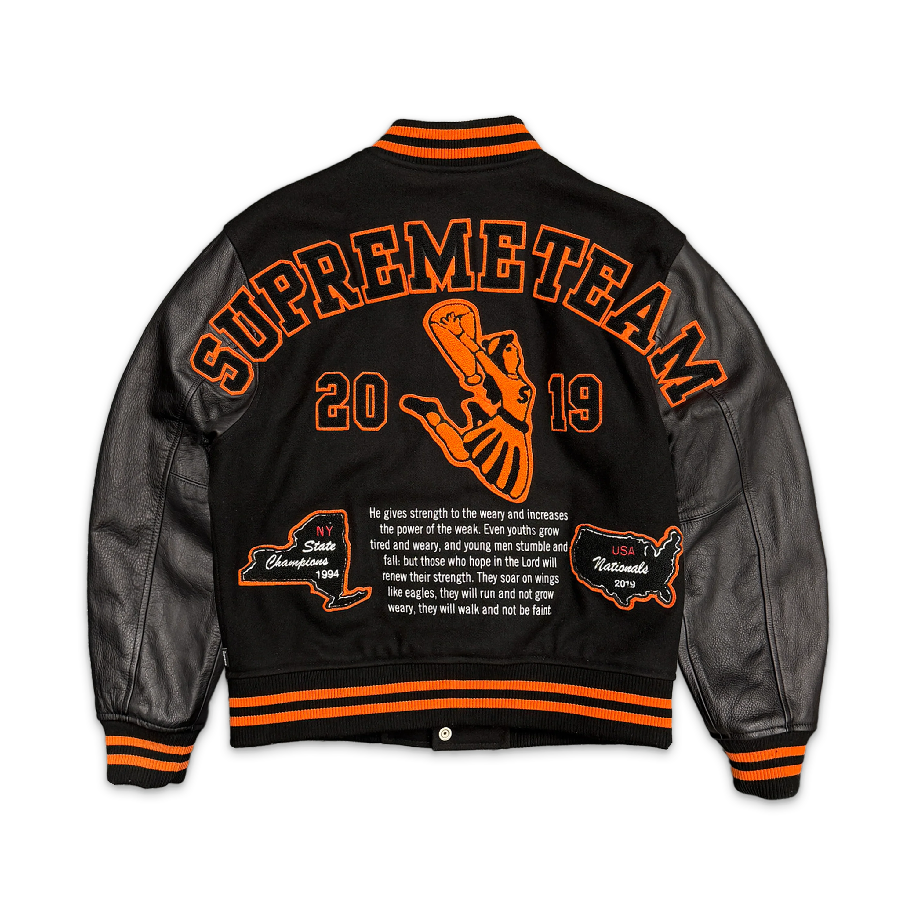 Supreme Team Varsity "Black & Orange" - Image 2