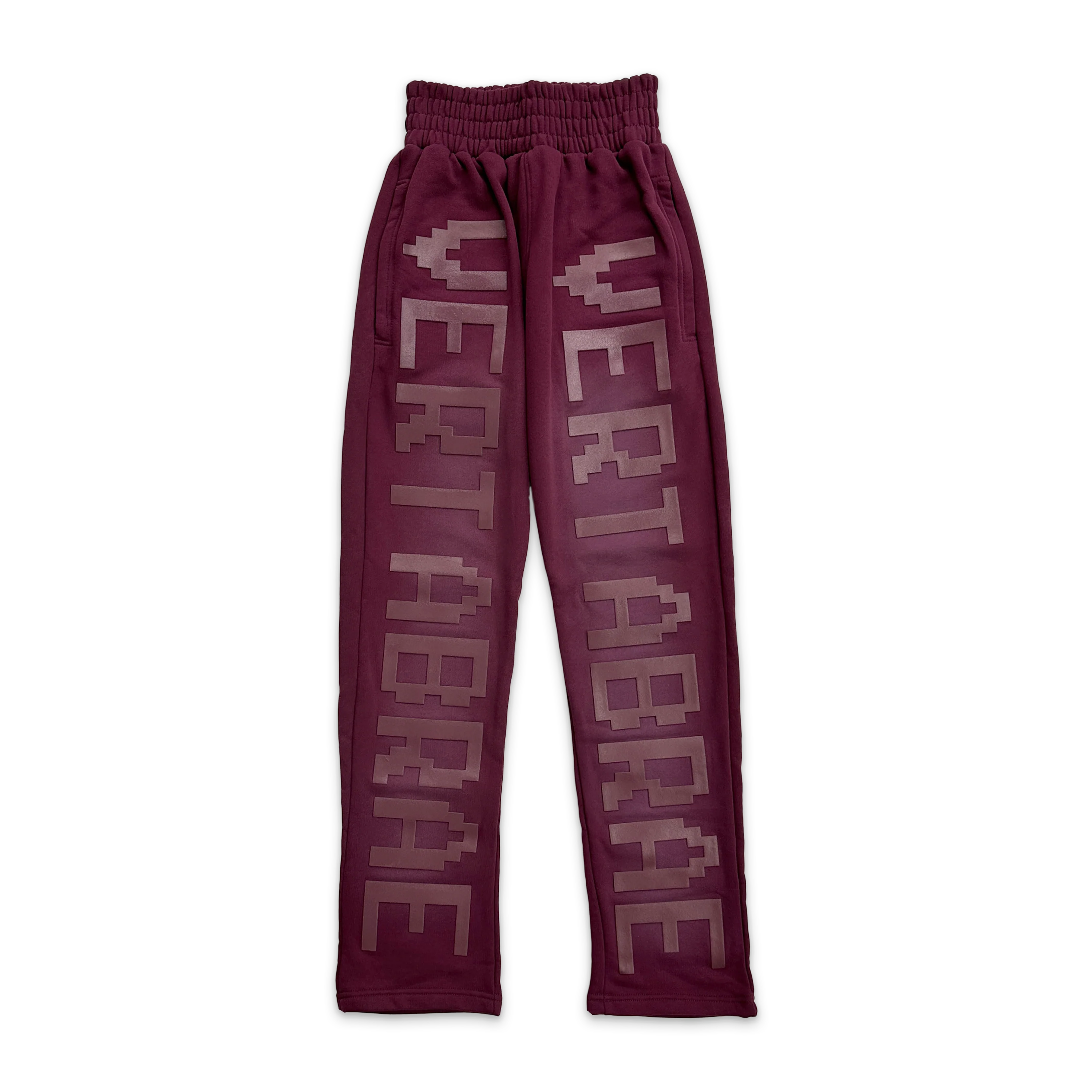 Sweatpants "Washed Burgundy/Burgundy"