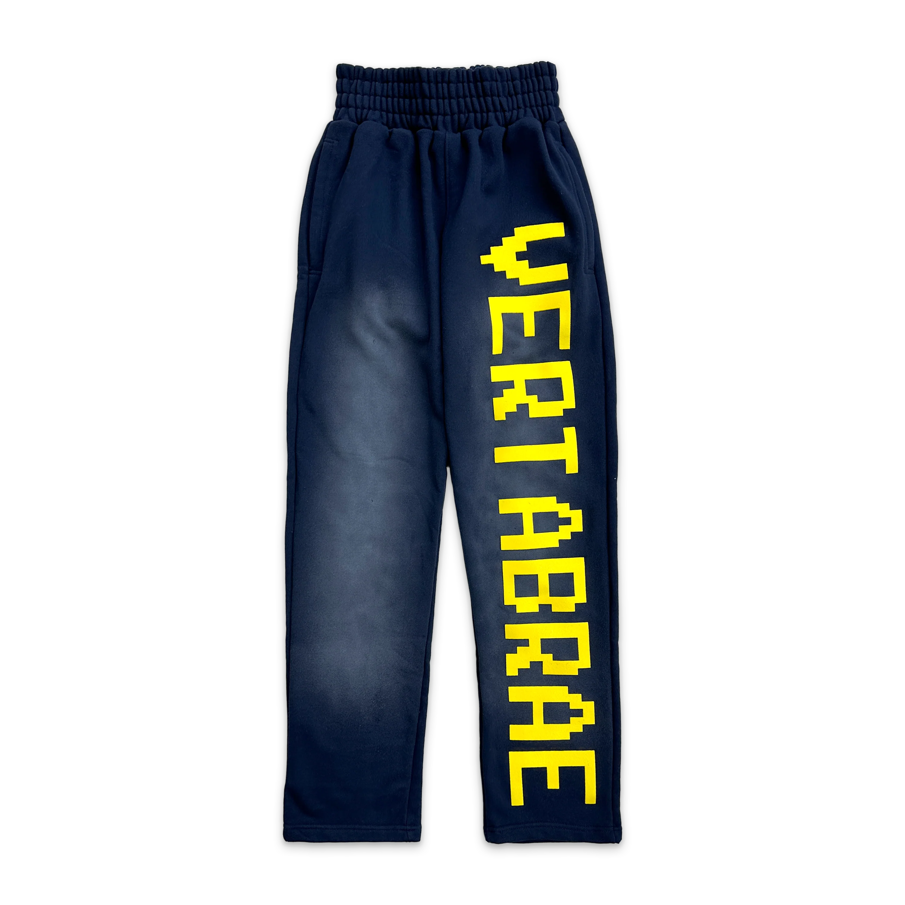 Sweatpants "Washed Navy/Yellow"