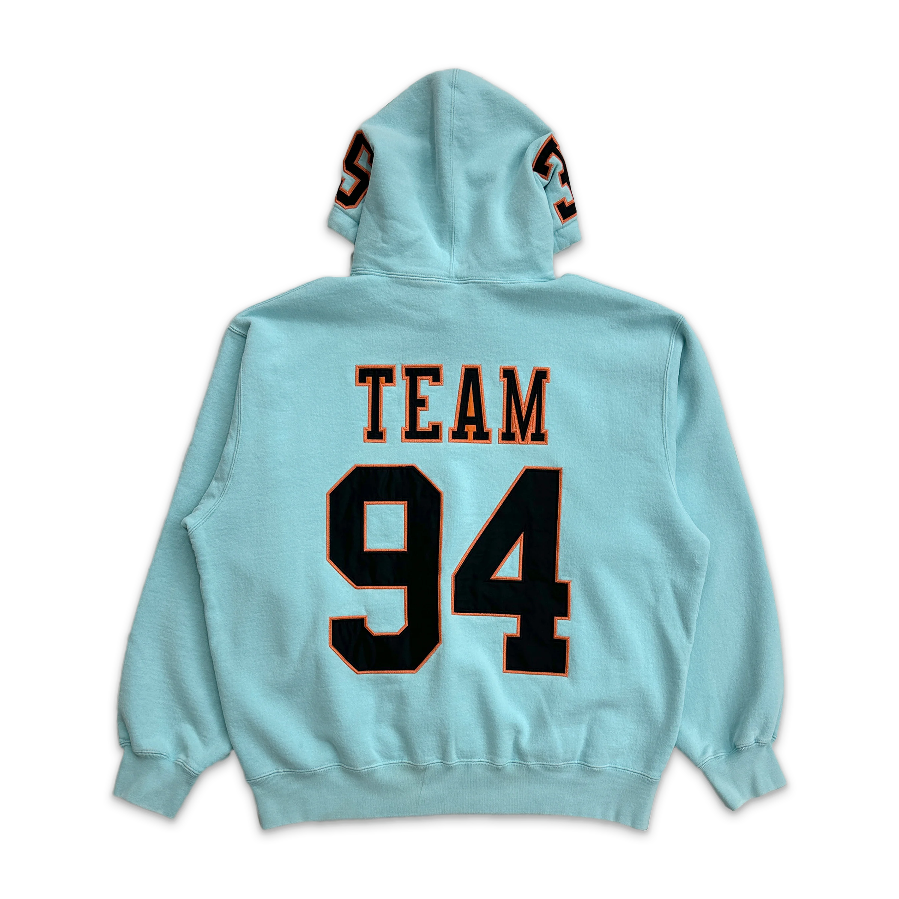 Team 94 Hooded Sweatshirt "Aqua" - Image 2