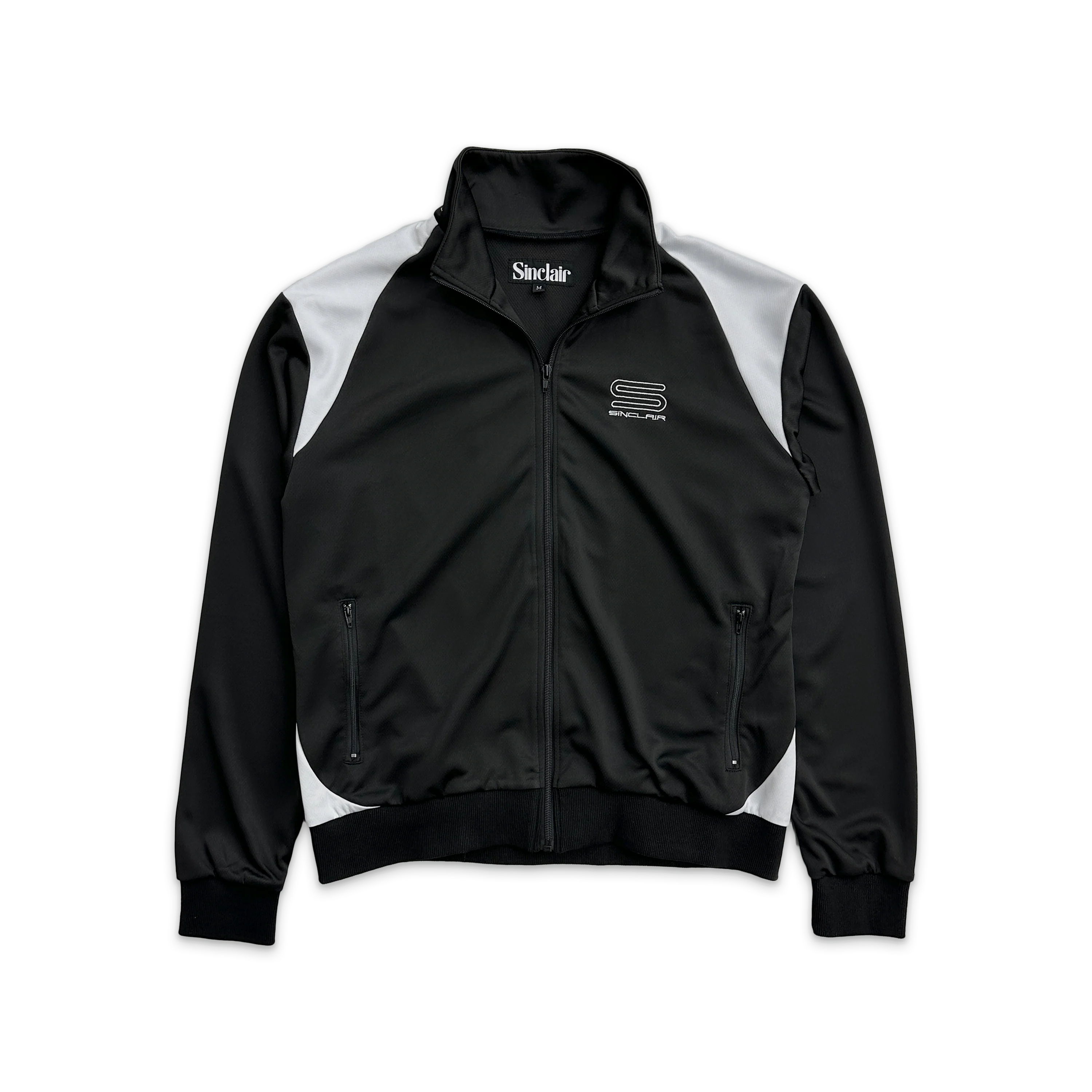 Tech Logo Track Jacket "Black"