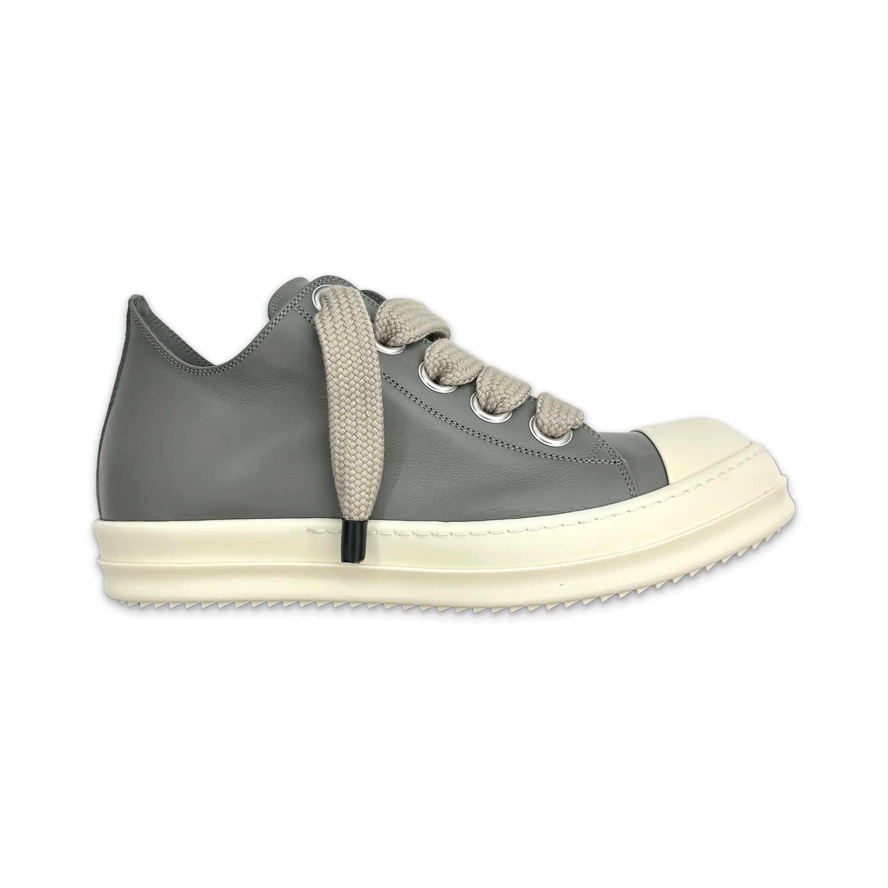 Temple Jumbo Lace Leather Ramones Low "Euca/Milk"