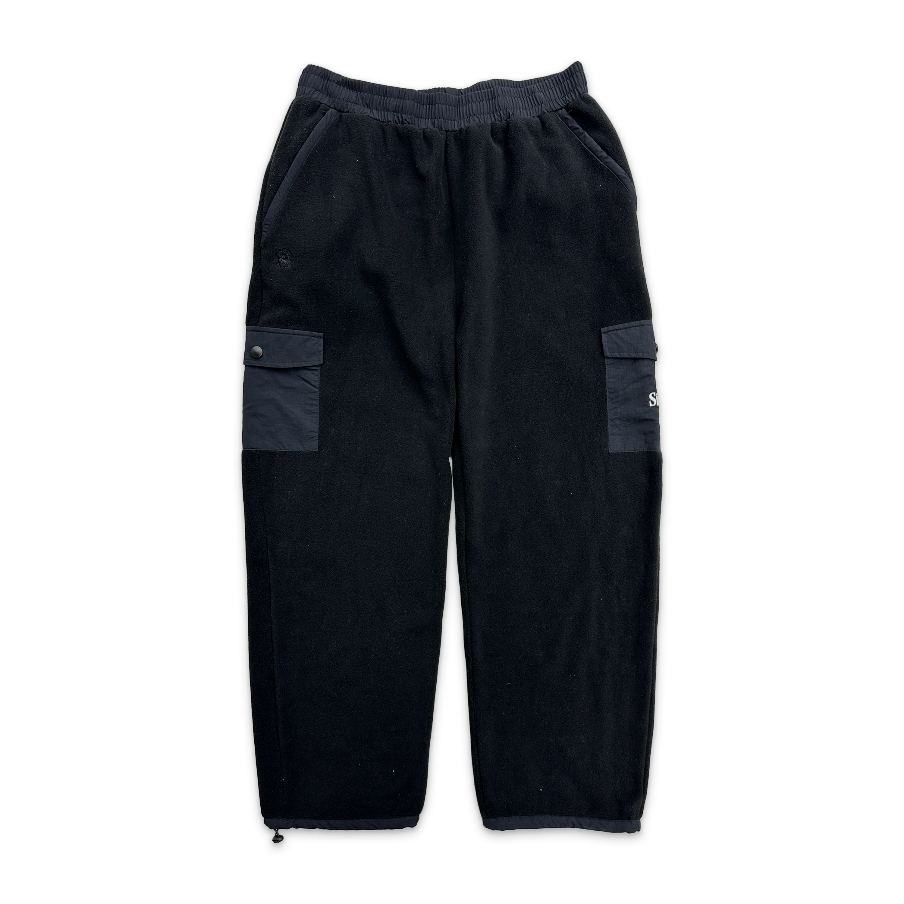 Texture Cargo Sweatpants "Black"