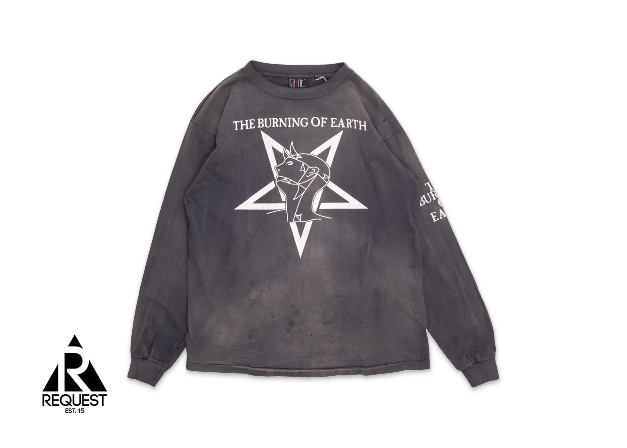The Burning Of Earth L/S Tee "Black"