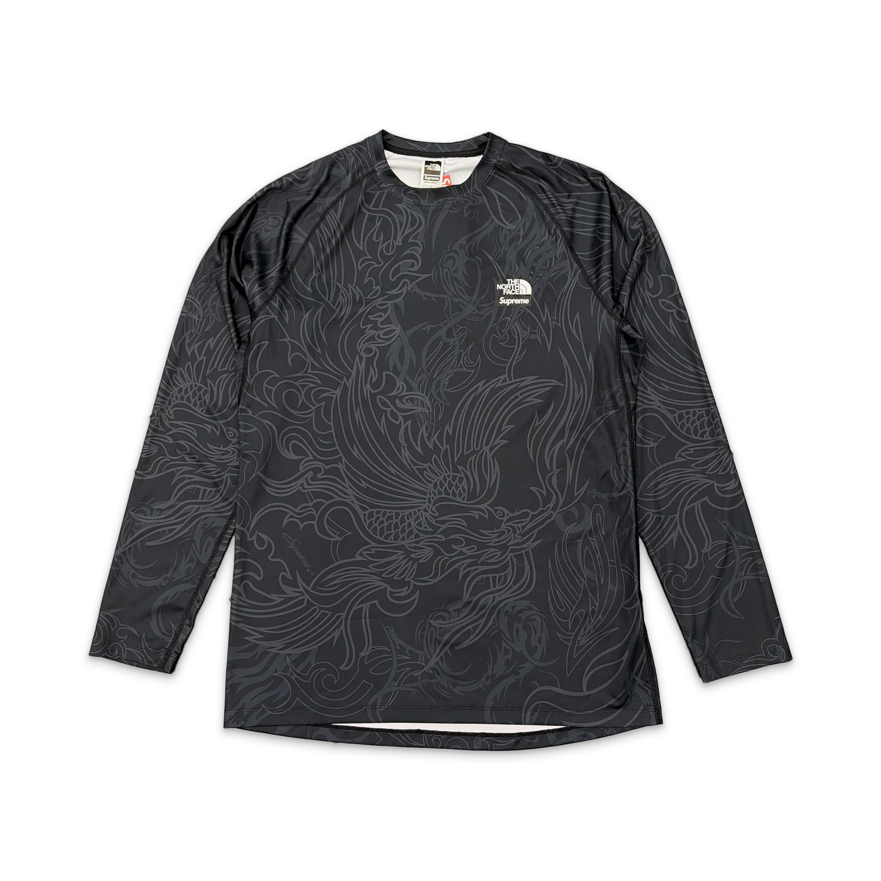 The North Face Base Layer L/S Top (FW22) "Black Dragon"