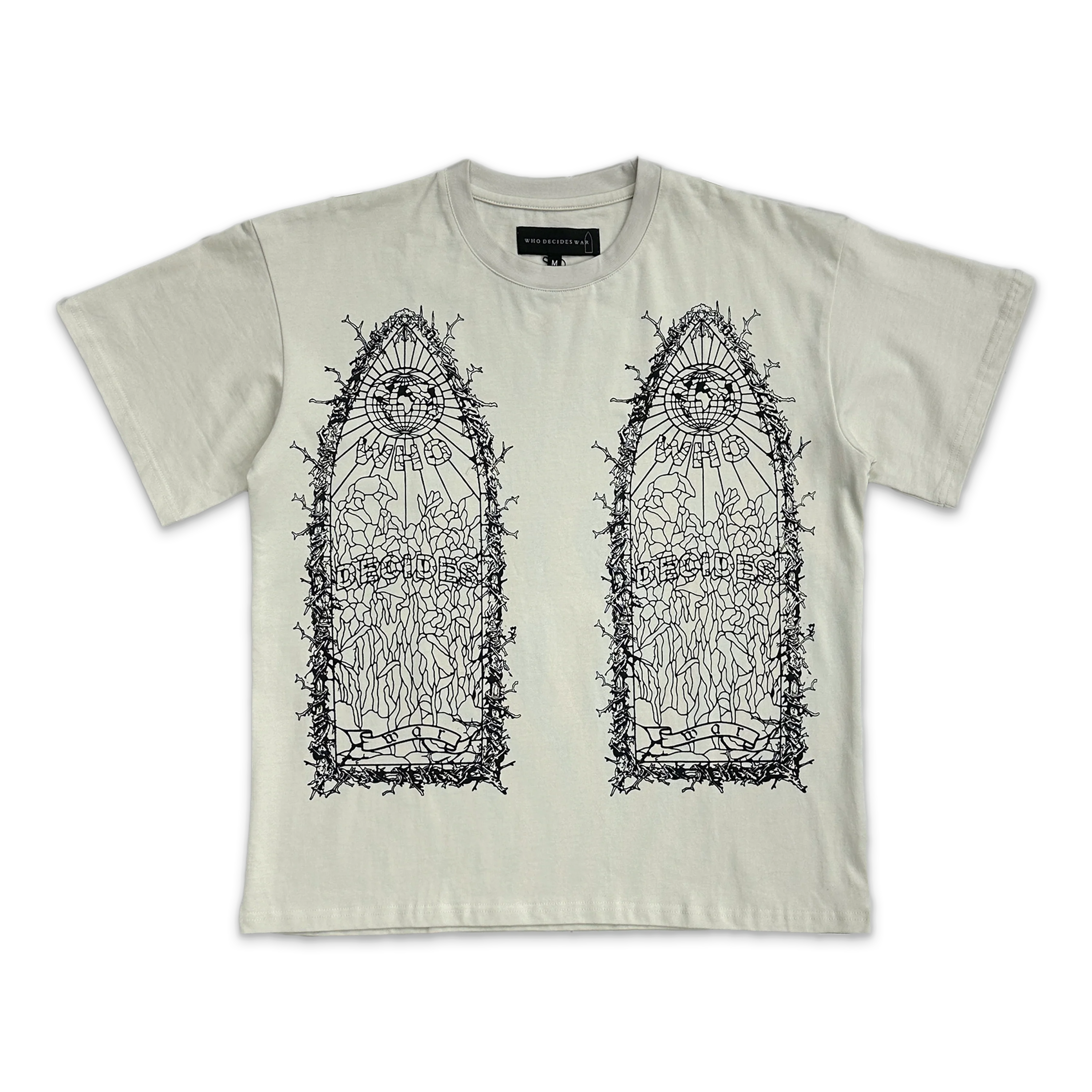 Thorned Jersey Tee "Cloud"