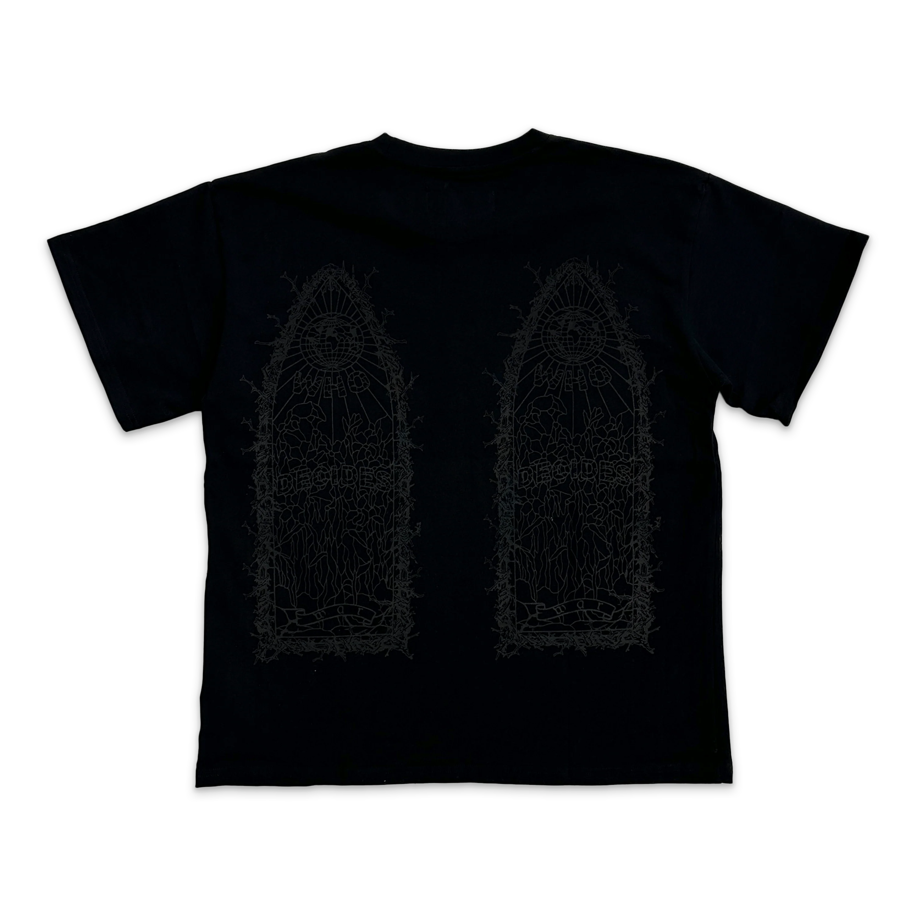Thorned Jersey Tee "Coal" - Image 2